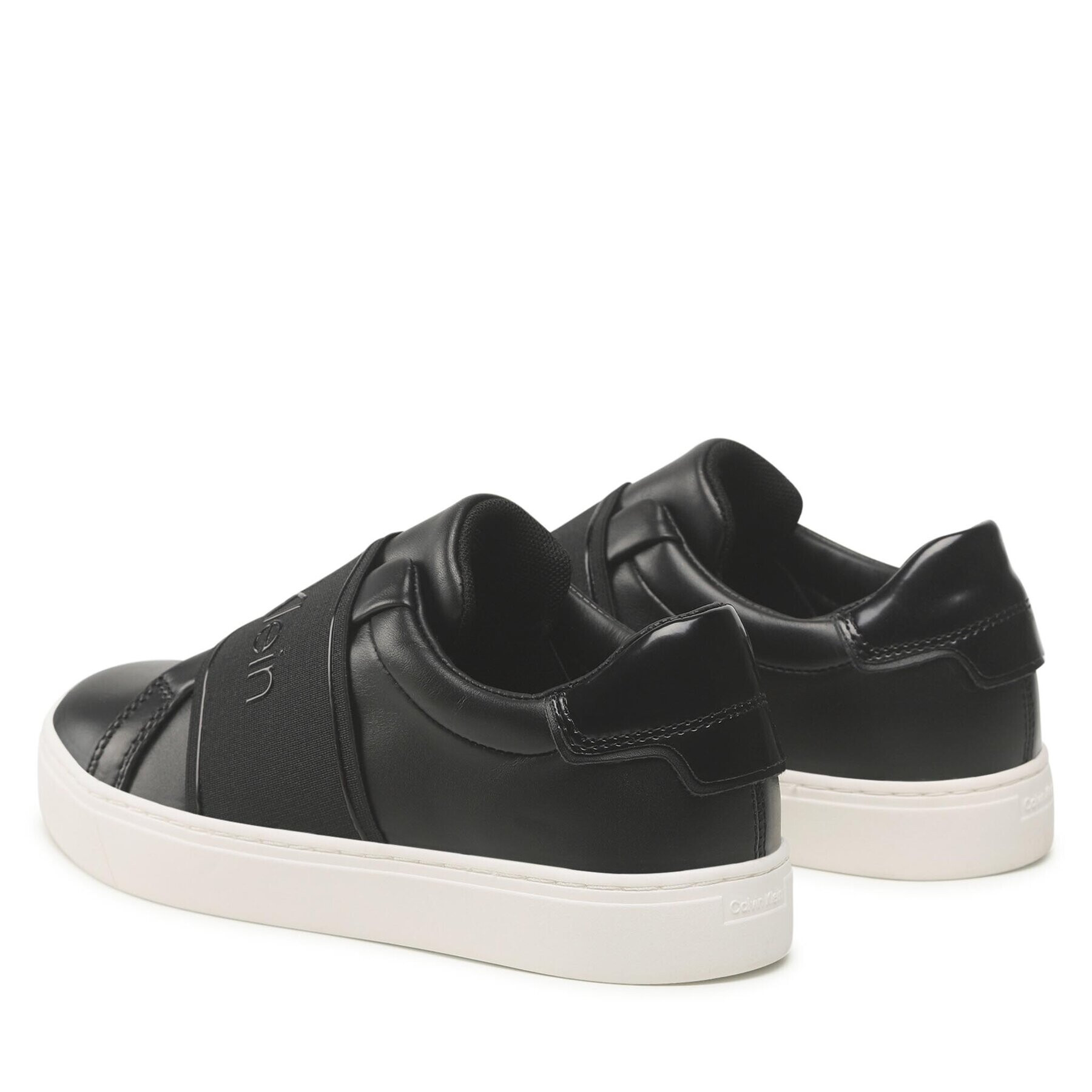 Calvin Klein Sneakersy Cupsole Slip On HW0HW01352 Černá - Pepit.cz