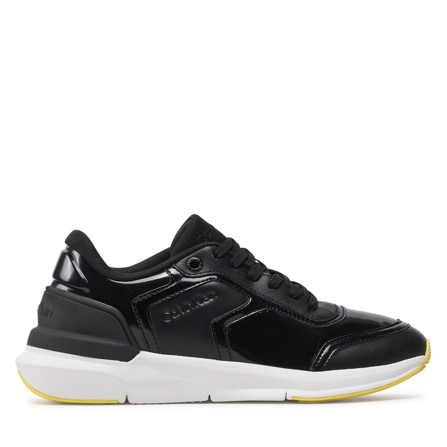 Calvin Klein Sneakersy Flexi Runner Lace Up HW0HW01215 Černá - Pepit.cz