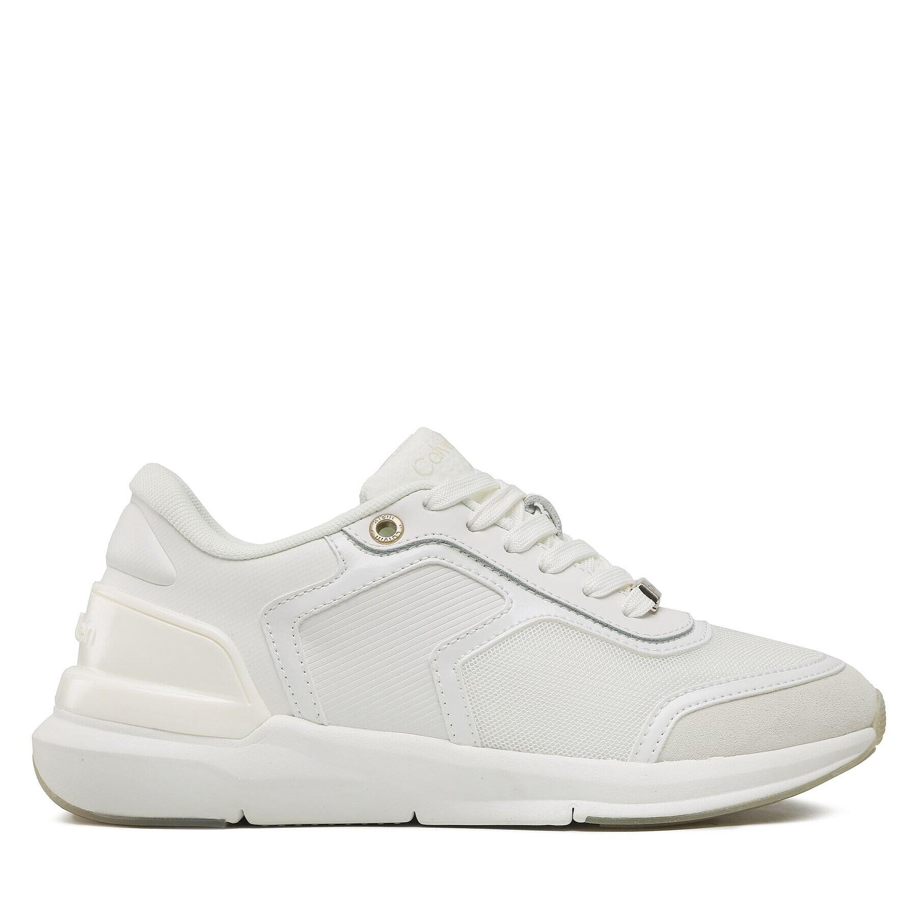 Calvin Klein Sneakersy Flexi Runner Lace Up HW0HW01370 Bílá - Pepit.cz