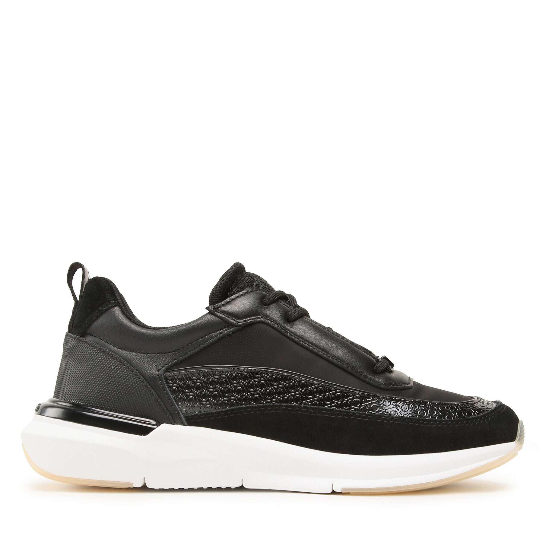 Calvin Klein Sneakersy Flexi Runner Lace Up-Nano Mn Bx HW0HW01581 Černá - Pepit.cz