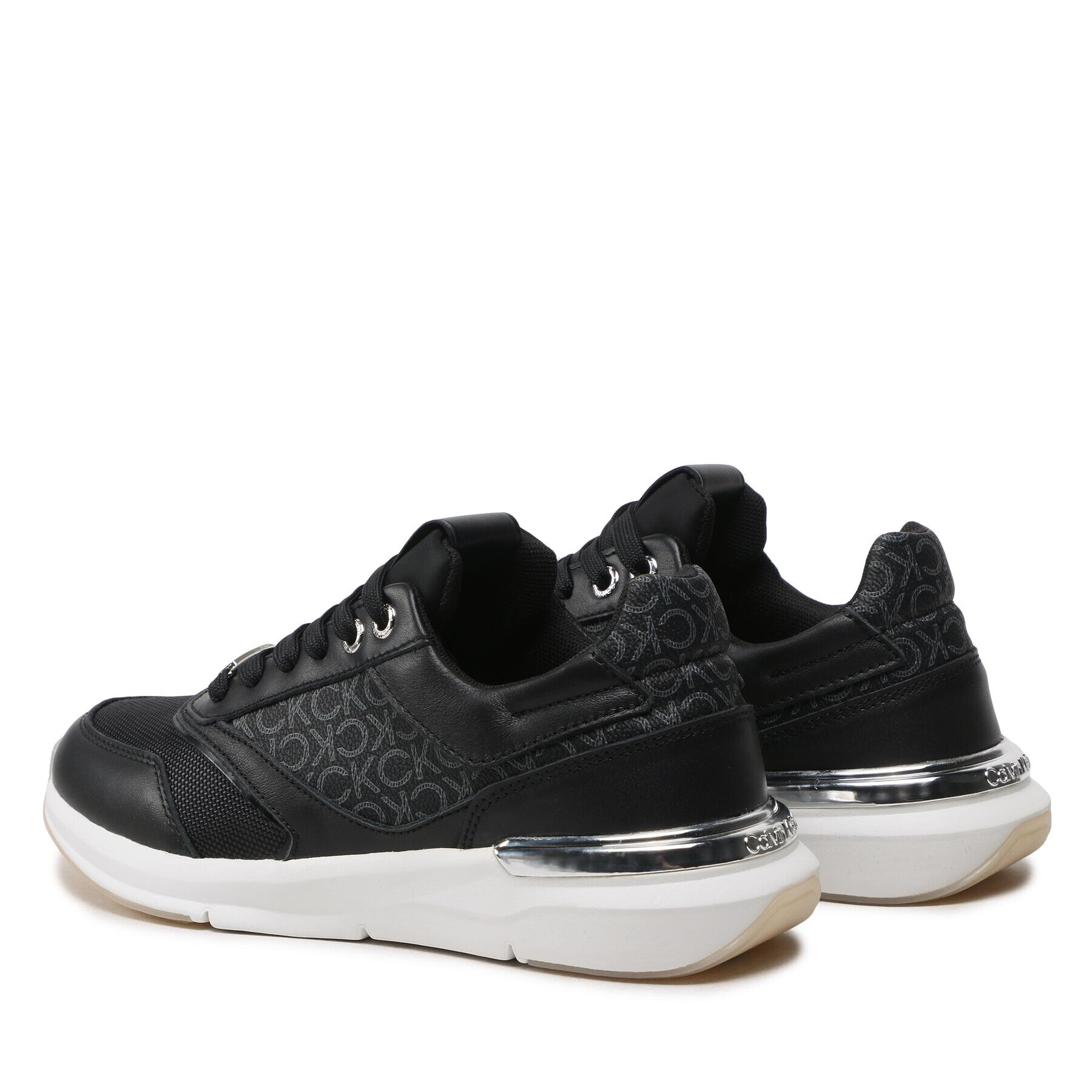 Calvin Klein Sneakersy Flexi Runner - Mono HW0HW01437 Černá - Pepit.cz