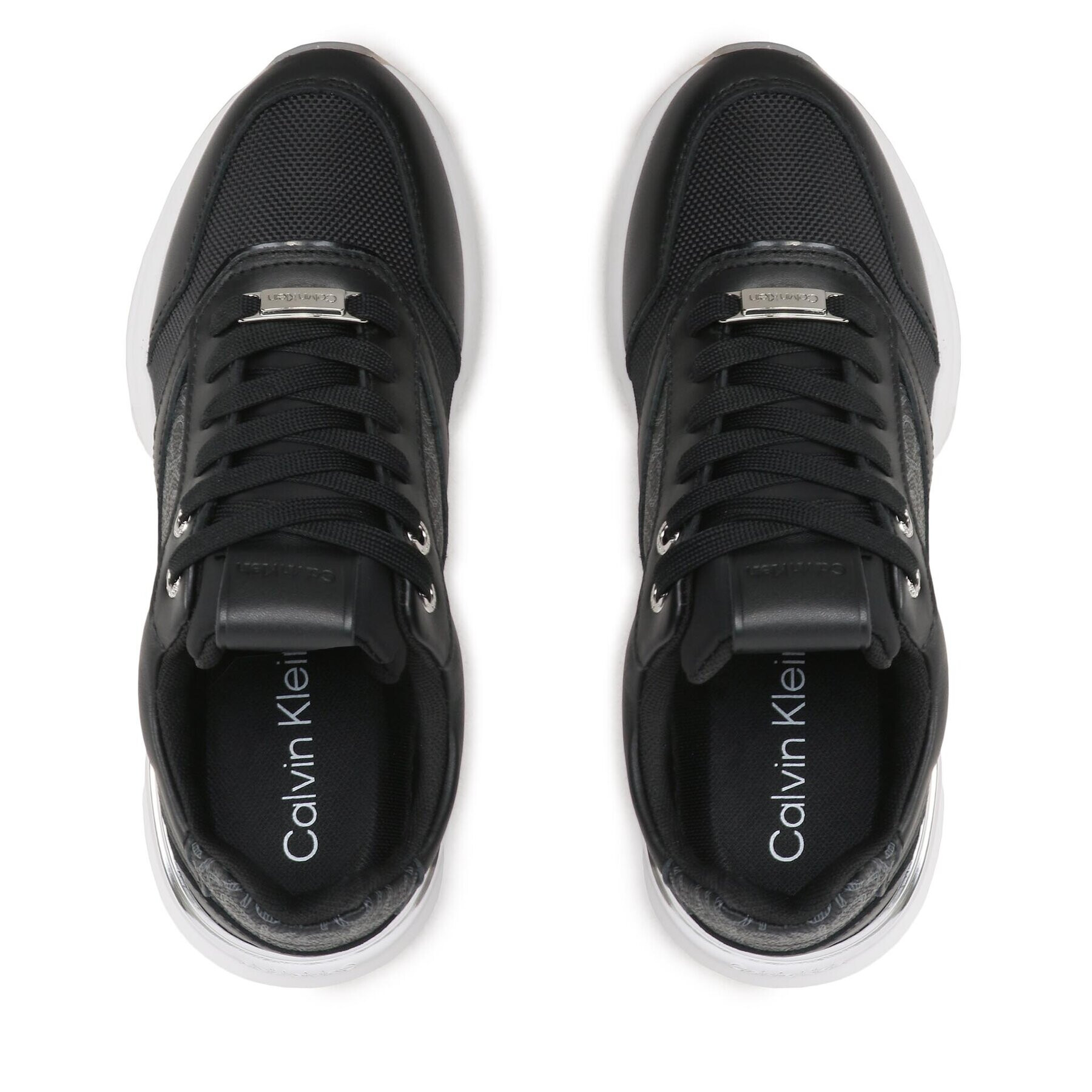 Calvin Klein Sneakersy Flexi Runner - Mono HW0HW01437 Černá - Pepit.cz