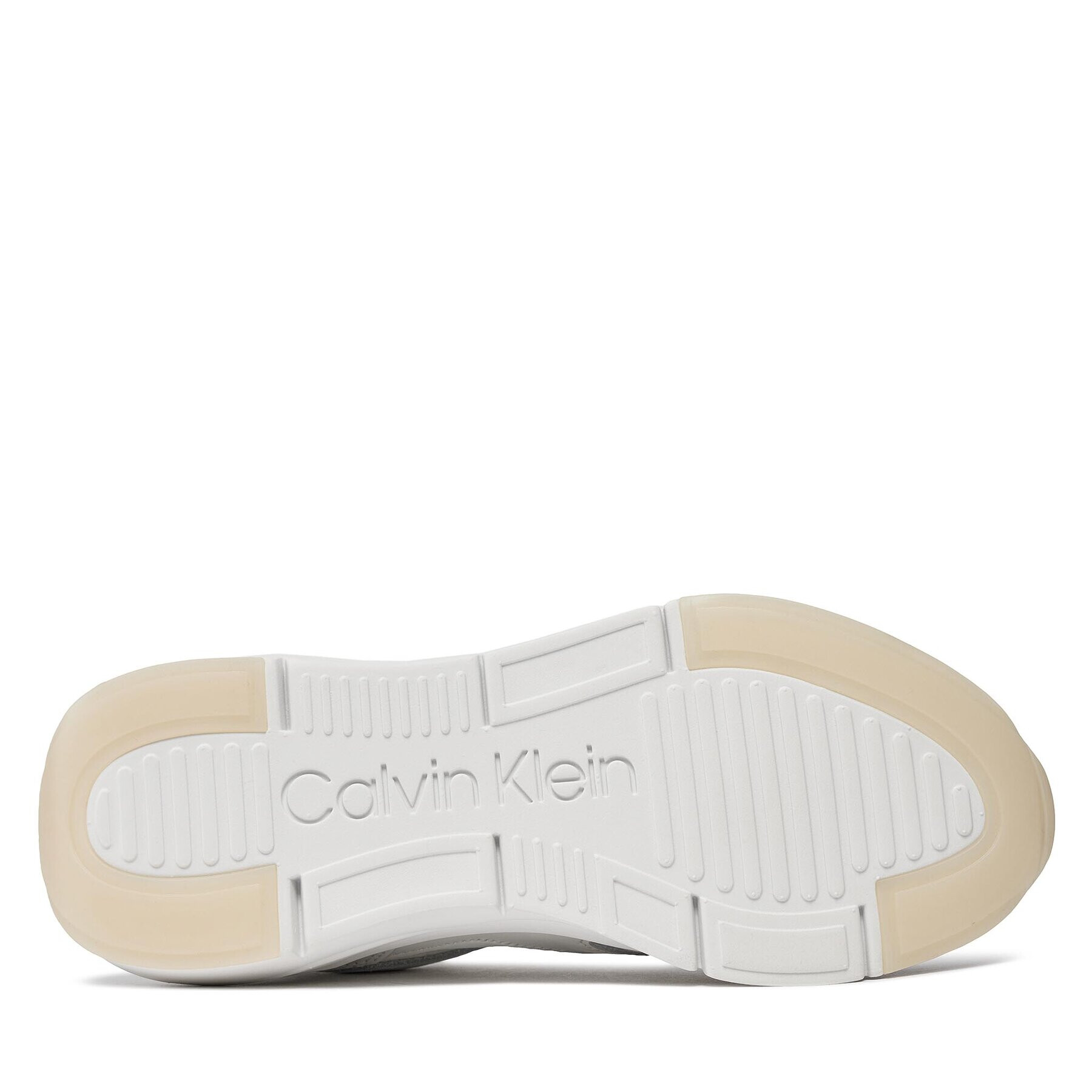 Calvin Klein Sneakersy Flexi Runner - Pearlized HW0HW02041 Šedá - Pepit.cz