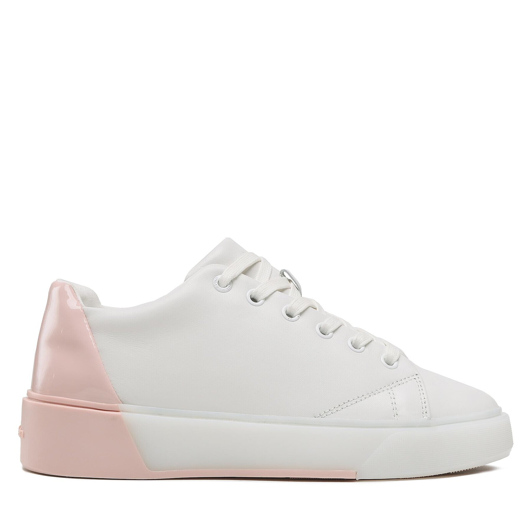 Calvin Klein Sneakersy Heel Counter Cupsole Lace Up HW0HW01378 Bílá - Pepit.cz