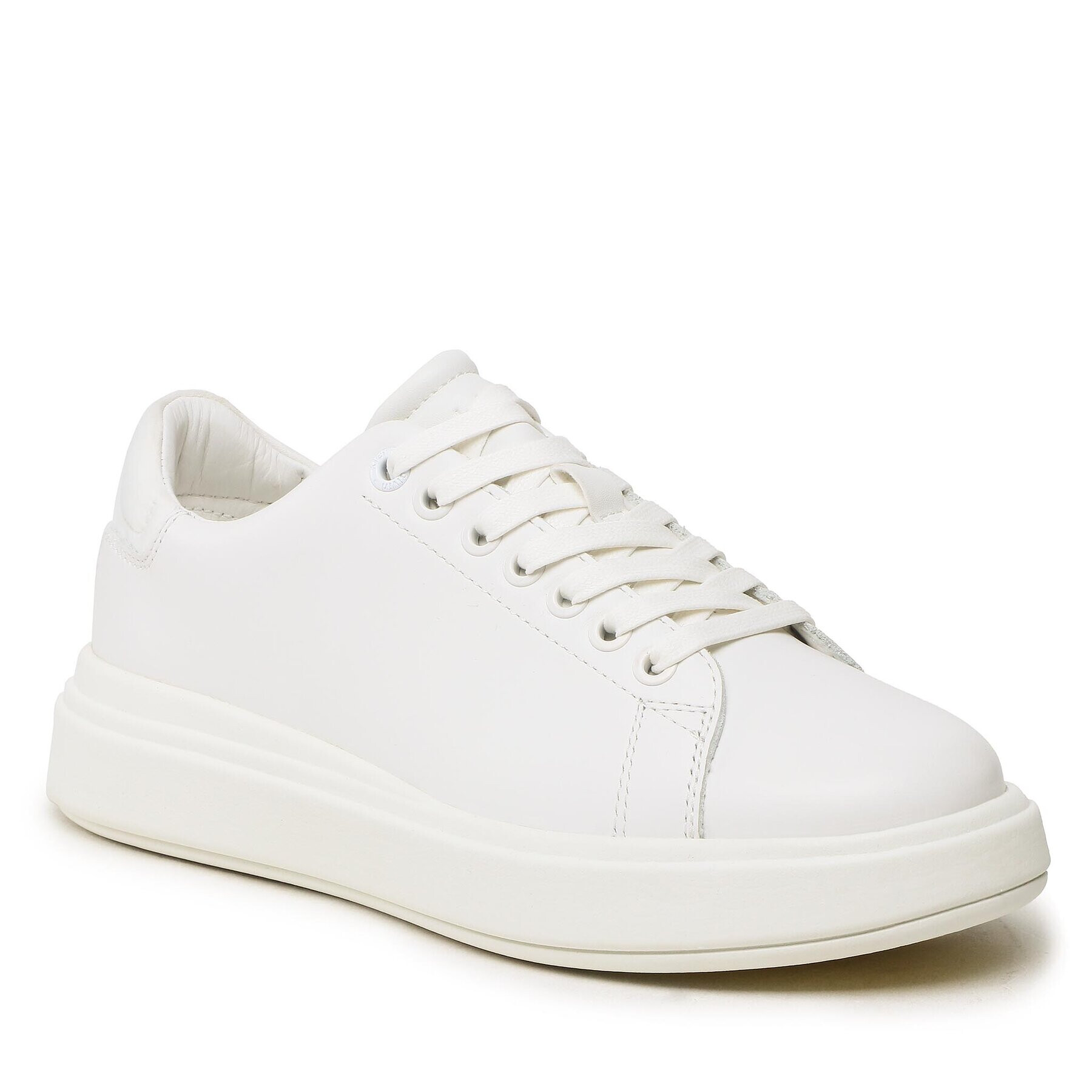 Calvin Klein Sneakersy Raised Cupsole Lace Up HW0HW01425 Bílá - Pepit.cz