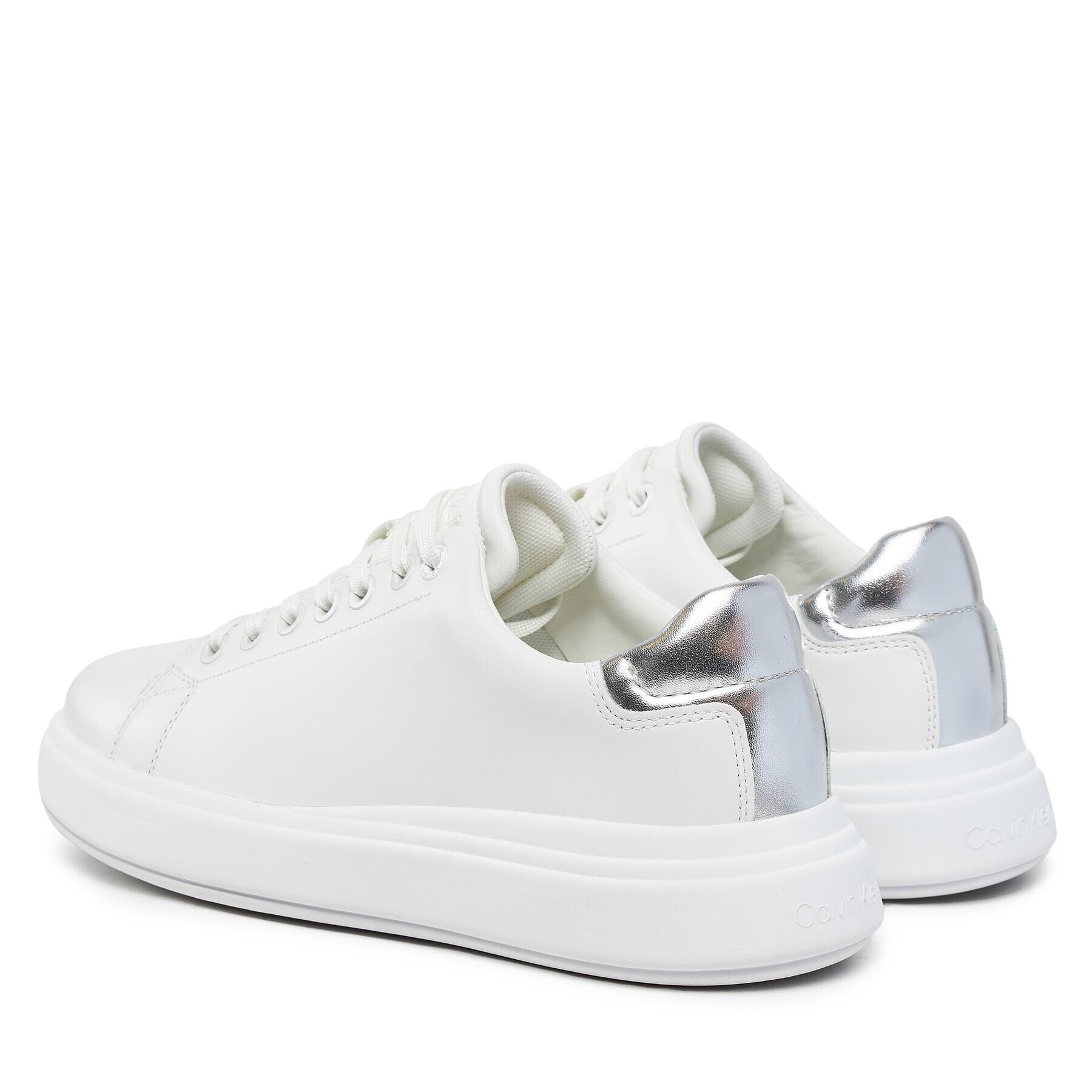 Calvin Klein Sneakersy Raised Cupsole Lace Up Lth Bt HW0HW02005 Oranžová - Pepit.cz