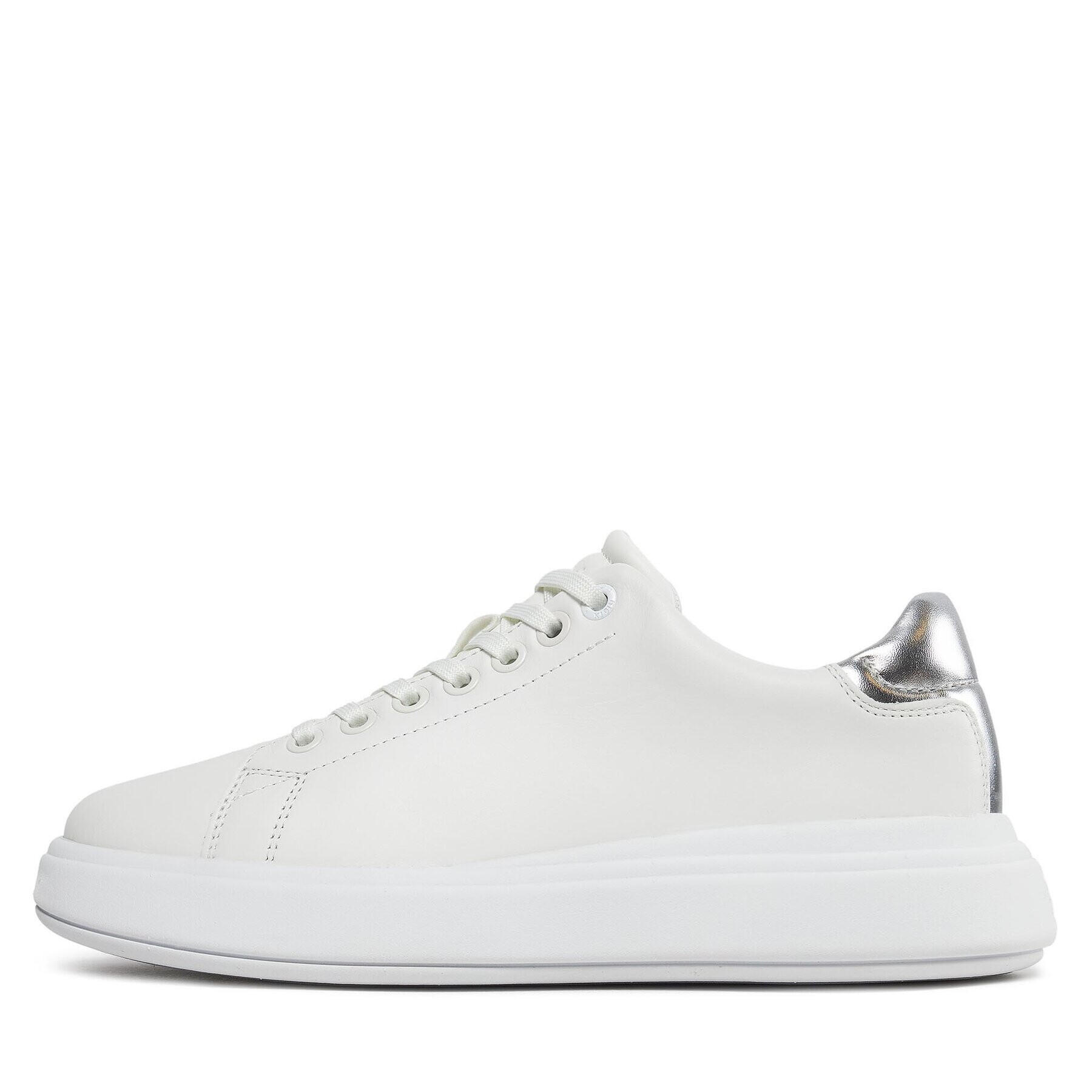 Calvin Klein Sneakersy Raised Cupsole Lace Up Lth Bt HW0HW02005 Oranžová - Pepit.cz