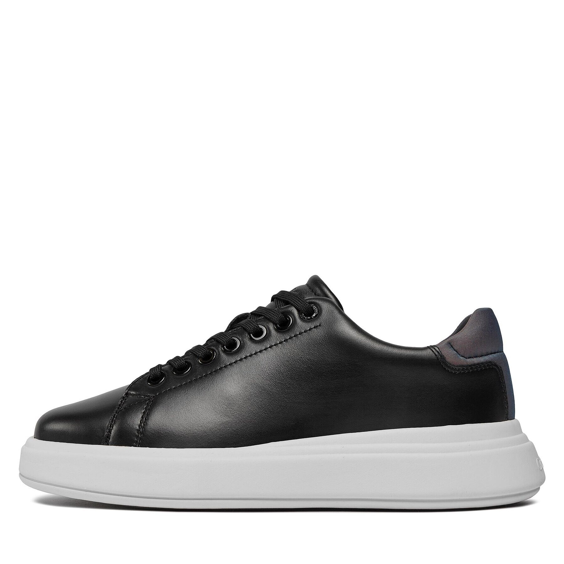 Calvin Klein Sneakersy Raised Cupsole Lace Up Luminous HW0HW01997 Černá - Pepit.cz