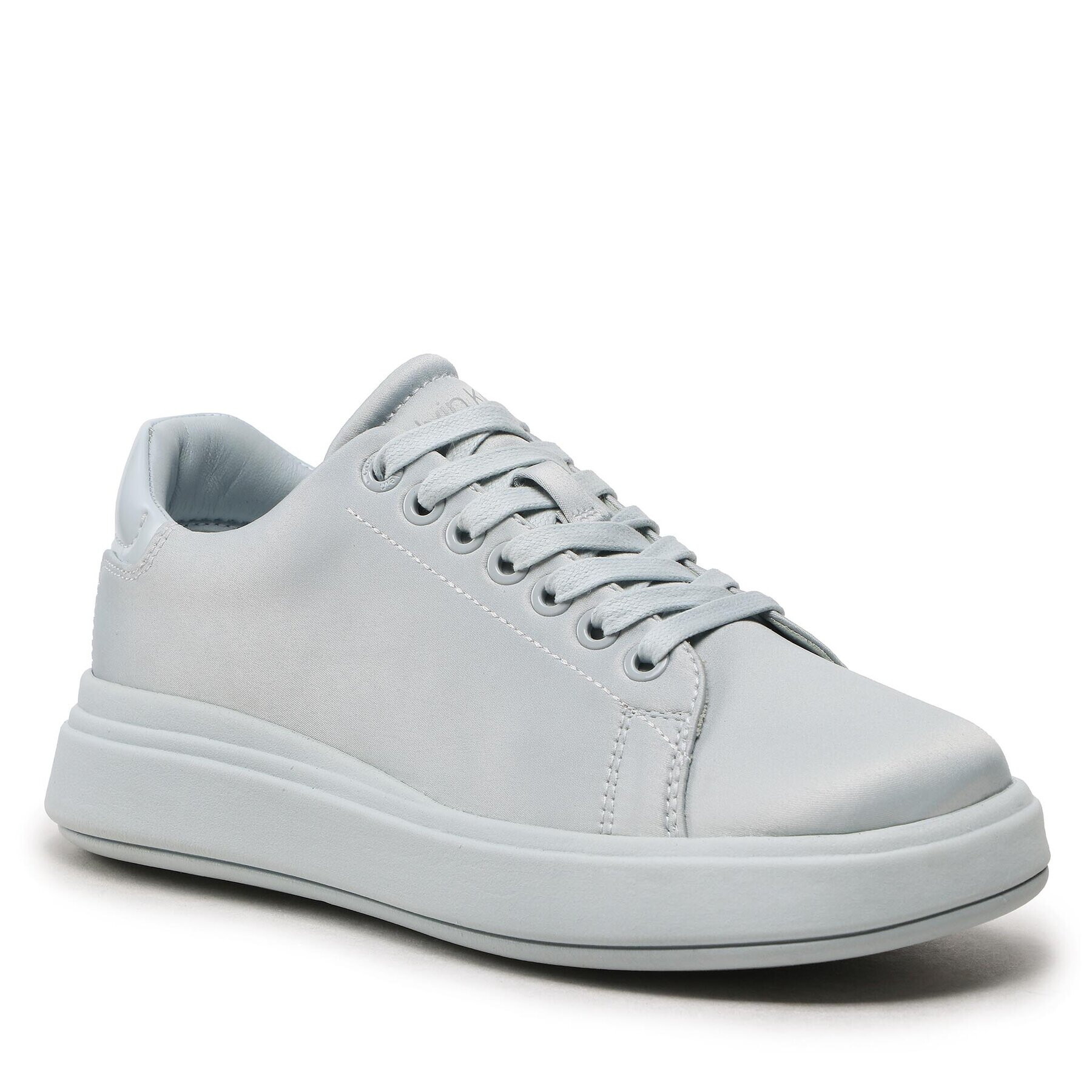 Calvin Klein Sneakersy Raised Cupsole Lace Up-Stain HW0HW01426 Modrá - Pepit.cz