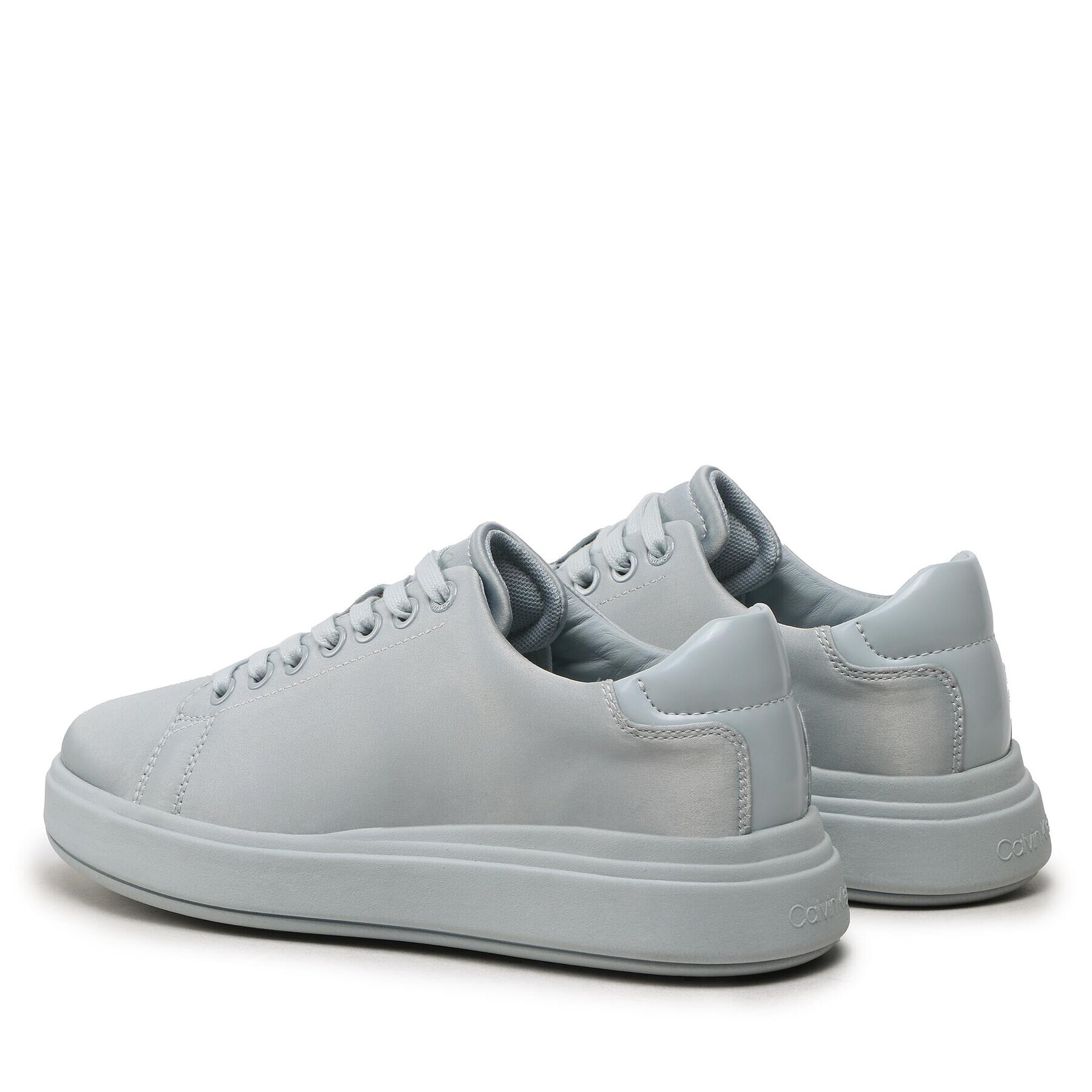 Calvin Klein Sneakersy Raised Cupsole Lace Up-Stain HW0HW01426 Modrá - Pepit.cz