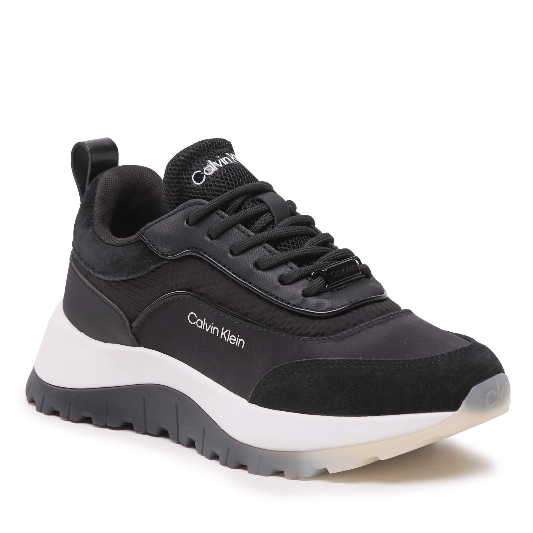 Calvin Klein Sneakersy Runner Lace Up HW0HW01447 Černá - Pepit.cz