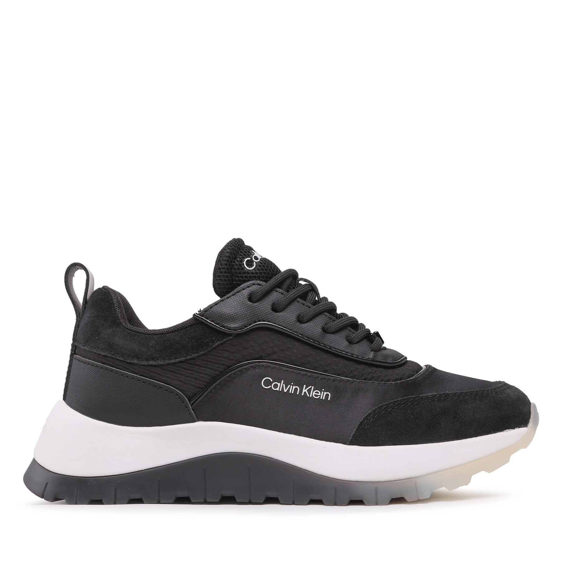 Calvin Klein Sneakersy Runner Lace Up HW0HW01447 Černá - Pepit.cz