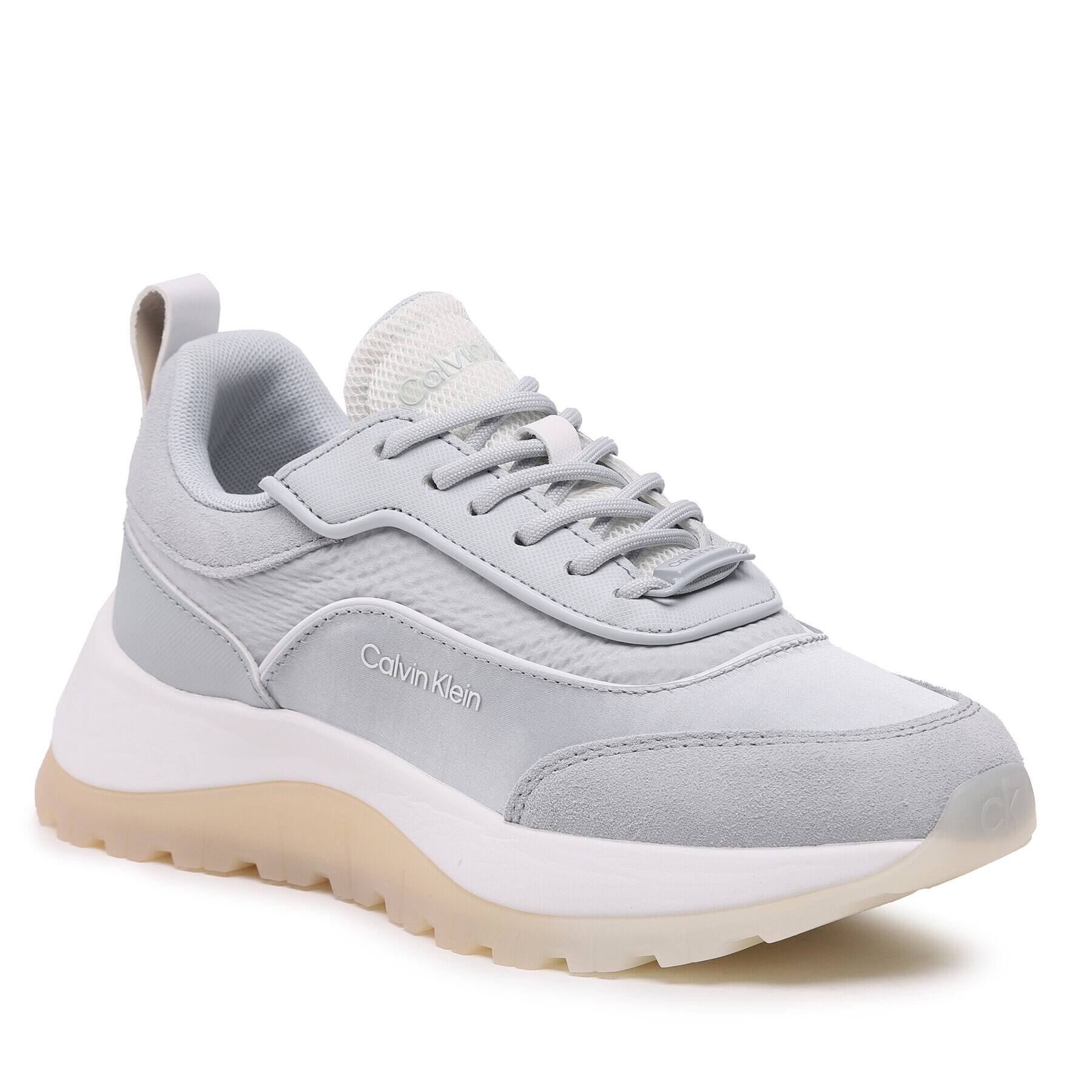 Calvin Klein Sneakersy Runner Lace Up HW0HW01447 Modrá - Pepit.cz