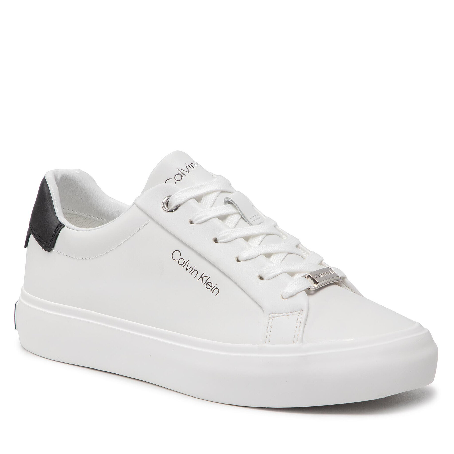 Calvin Klein Sneakersy Valc Lace Up - Lth HW0HW00839 Bílá - Pepit.cz