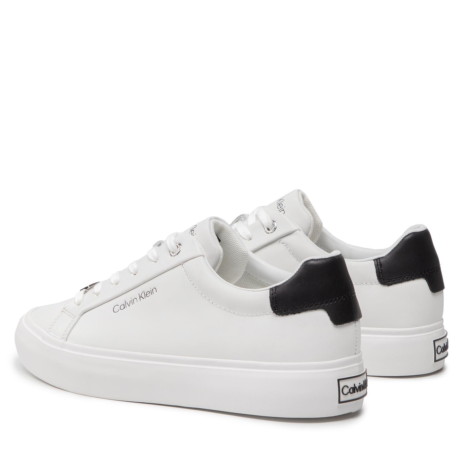 Calvin Klein Sneakersy Valc Lace Up - Lth HW0HW00839 Bílá - Pepit.cz