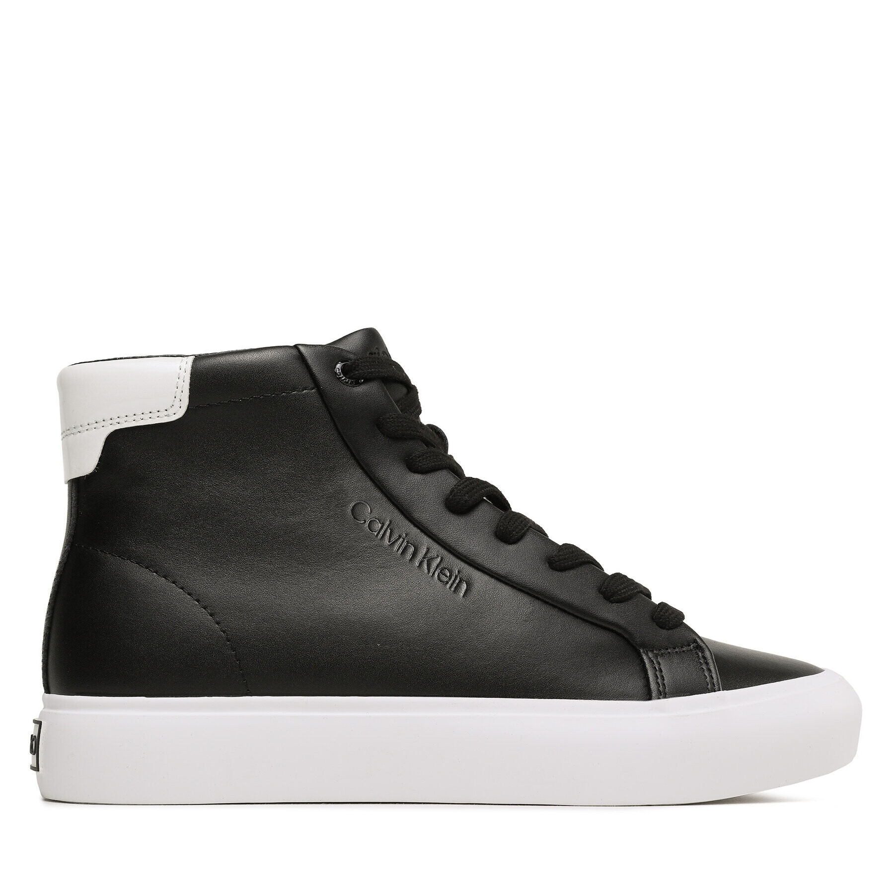 Calvin Klein Sneakersy Vulc High Top HW0HW01679 Černá - Pepit.cz