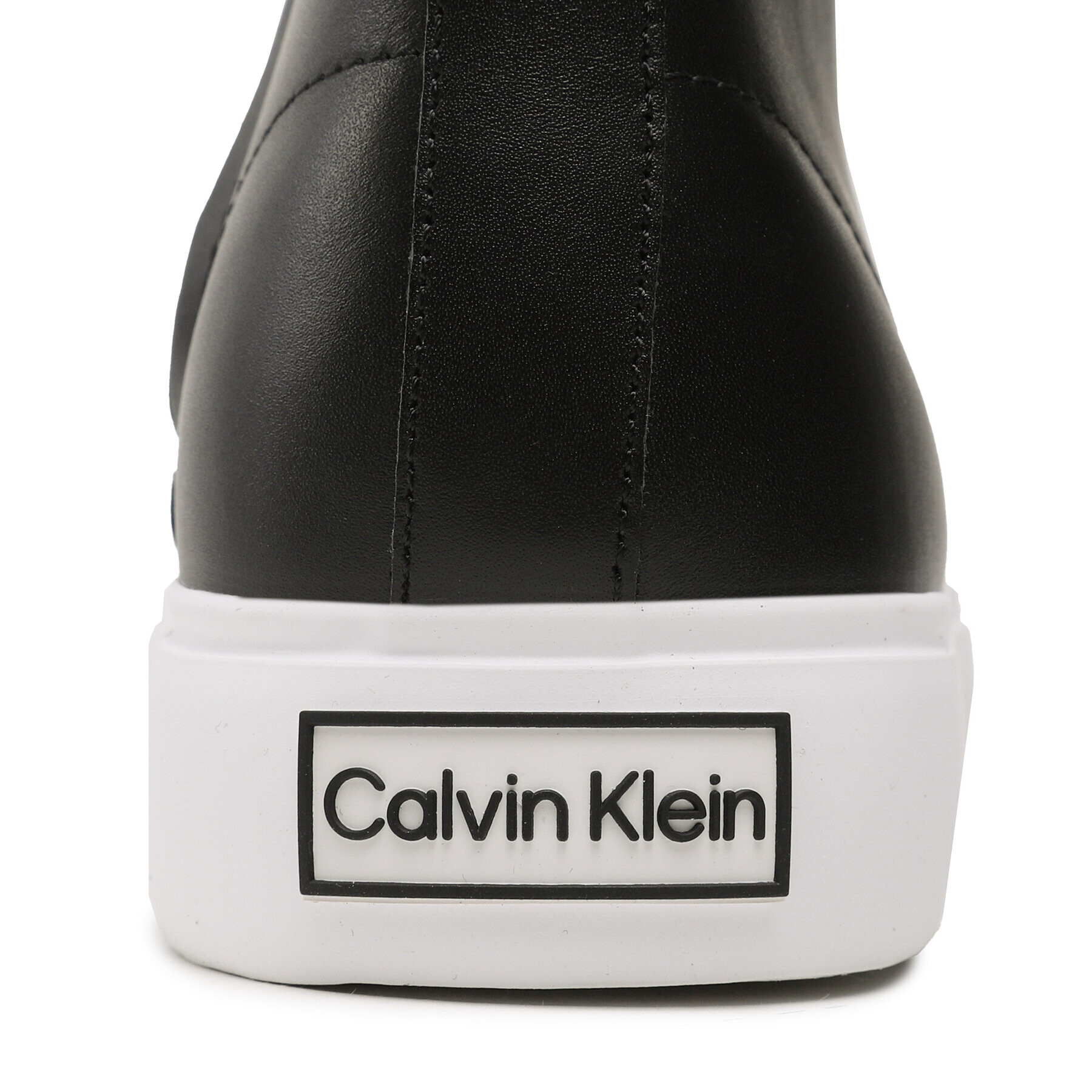 Calvin Klein Sneakersy Vulc High Top HW0HW01679 Černá - Pepit.cz