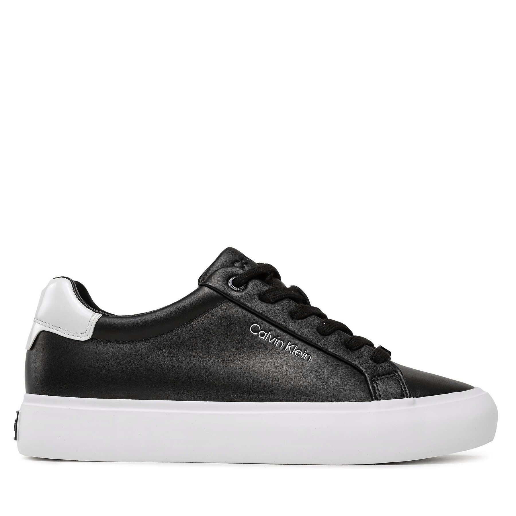 Calvin Klein Sneakersy Vulc Lace Up HW0HW01681 Černá - Pepit.cz