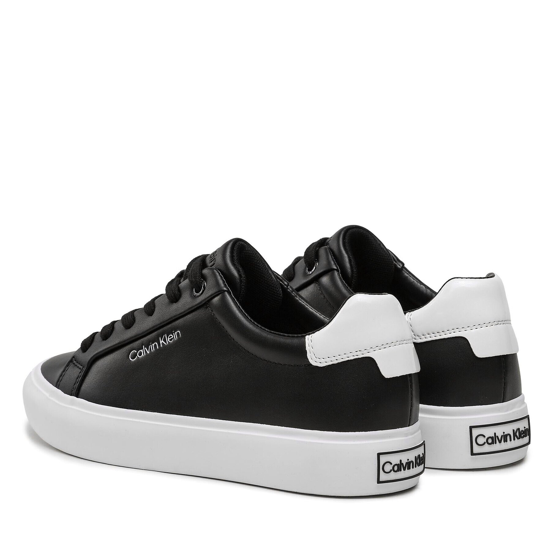 Calvin Klein Sneakersy Vulc Lace Up HW0HW01681 Černá - Pepit.cz