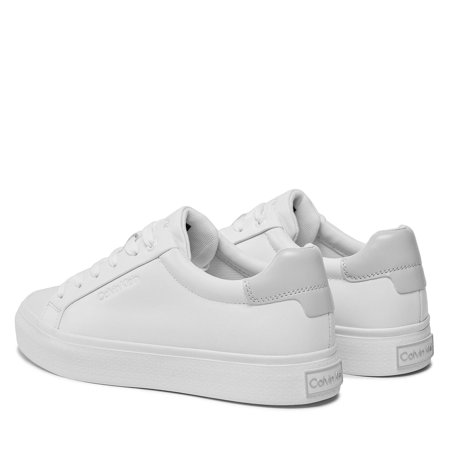 Calvin Klein Sneakersy Vulc Lace Up Nano Fox-Lth HW0HW01066 Černá - Pepit.cz