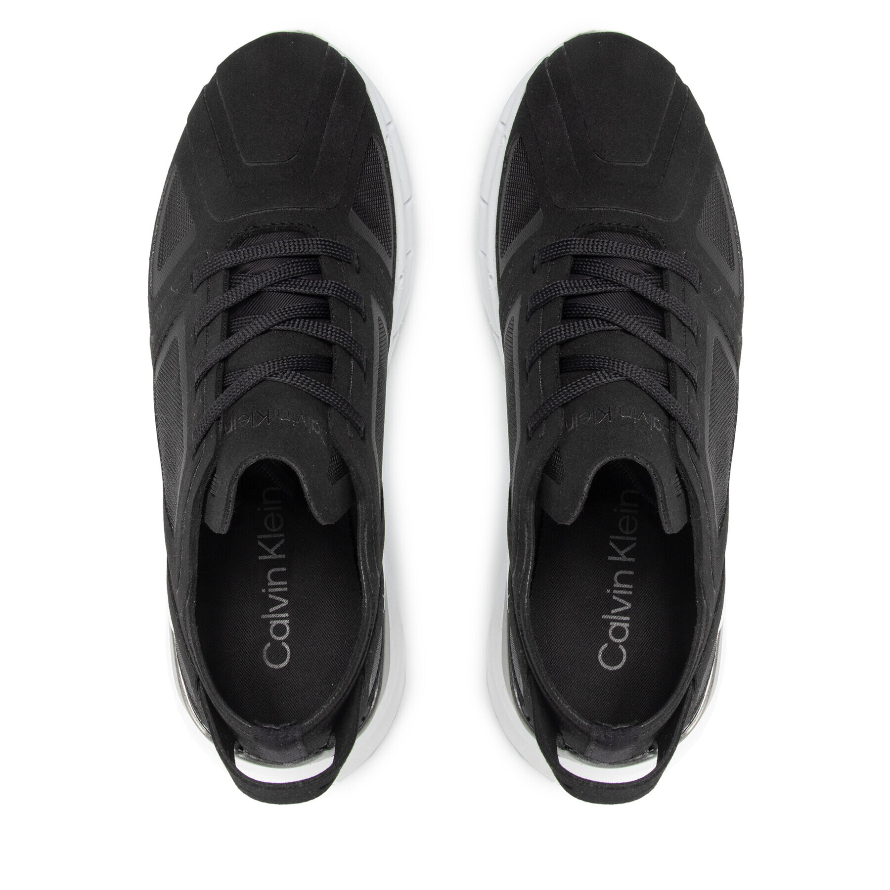 Calvin Klein Sneakersy Wave Sole Runner HW0HW00676 Černá - Pepit.cz