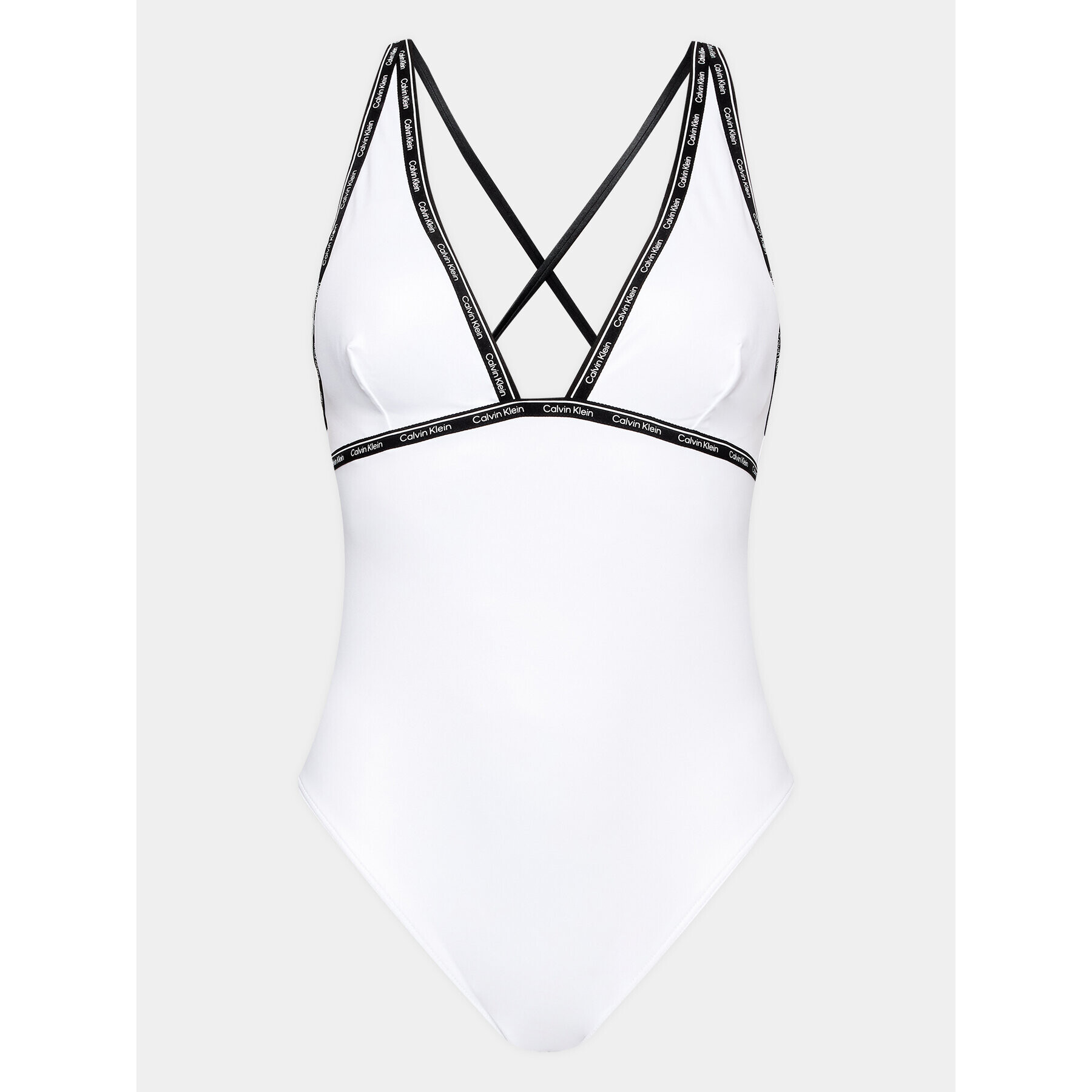 Calvin Klein Swimwear Bikiny KW0KW02075 Bílá - Pepit.cz