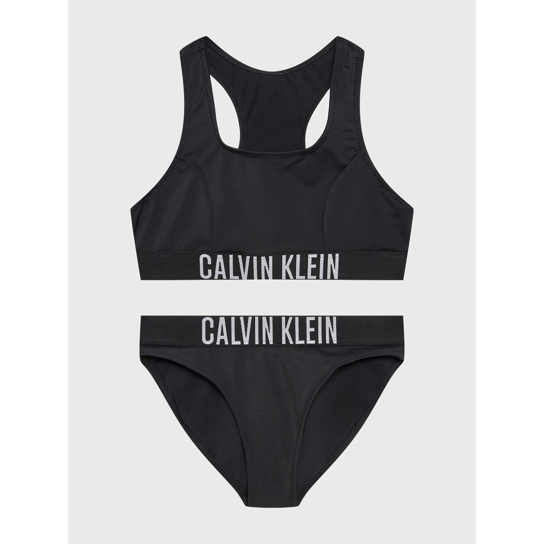 Calvin Klein Swimwear Bikiny KY0KY00027 Černá - Pepit.cz