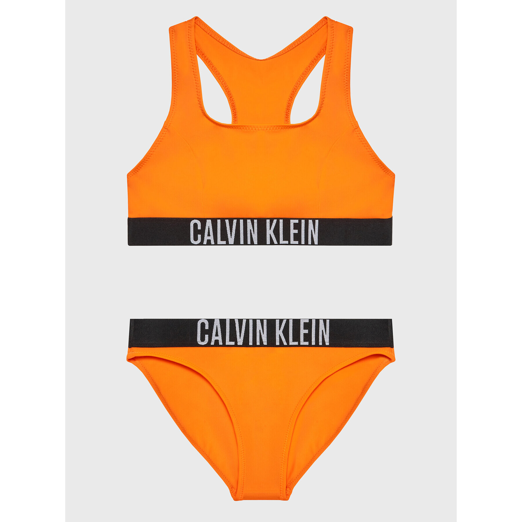 Calvin Klein Swimwear Bikiny KY0KY00027 Oranžová - Pepit.cz