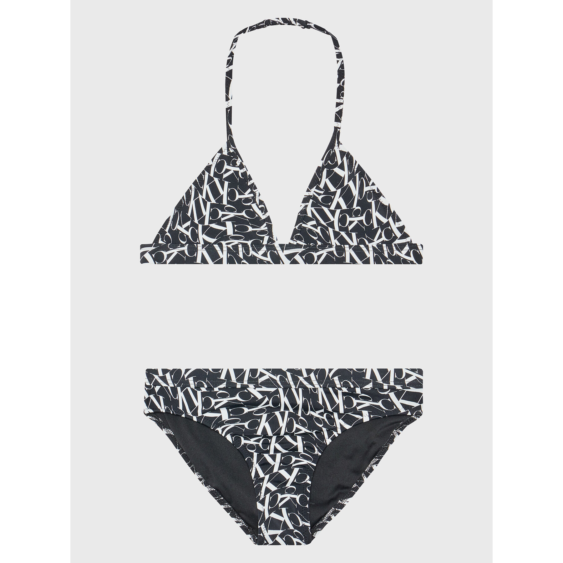 Calvin Klein Swimwear Bikiny KY0KY00036 Černá - Pepit.cz