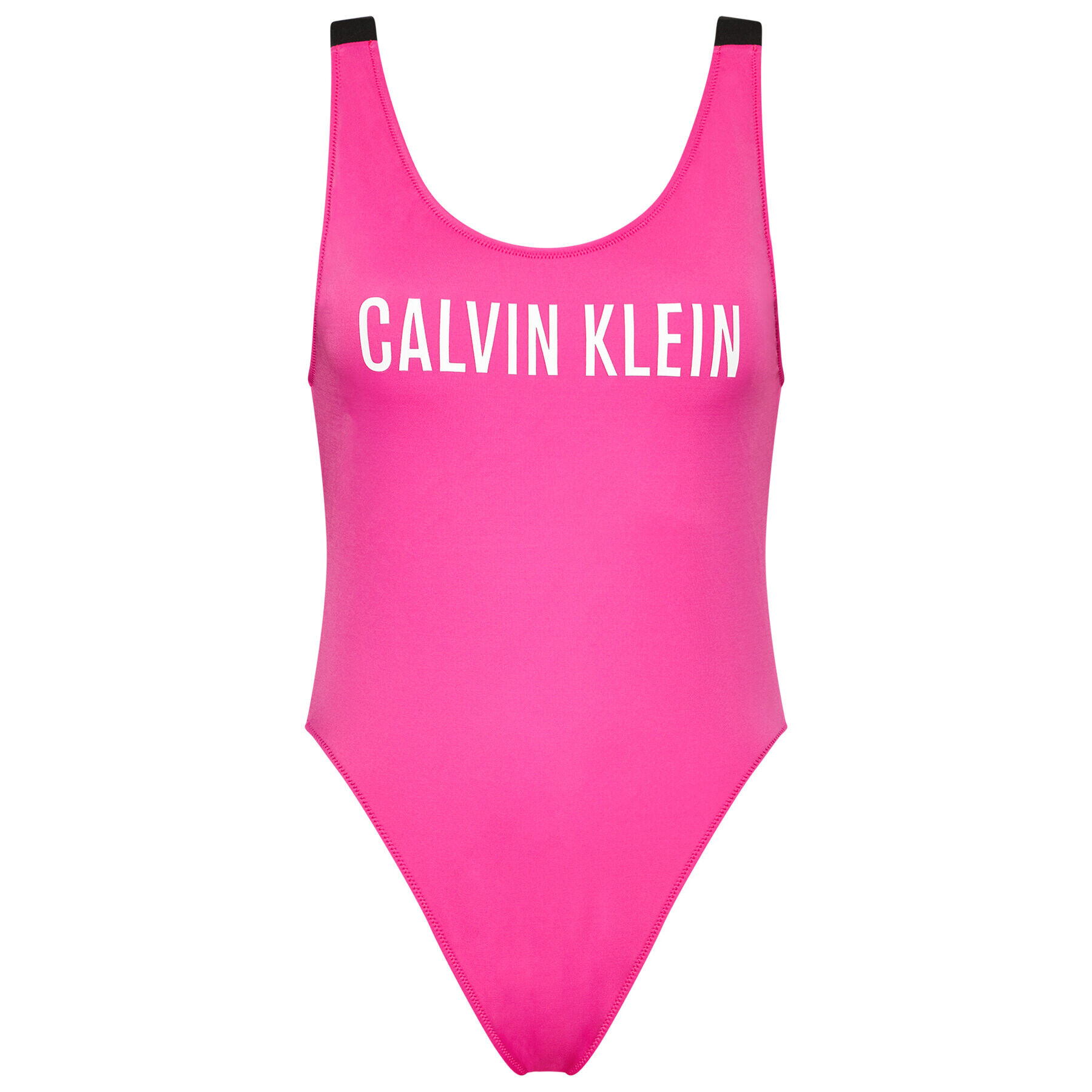 Calvin Klein Swimwear Bikiny Scoop Back KW0KW01235 Růžová - Pepit.cz