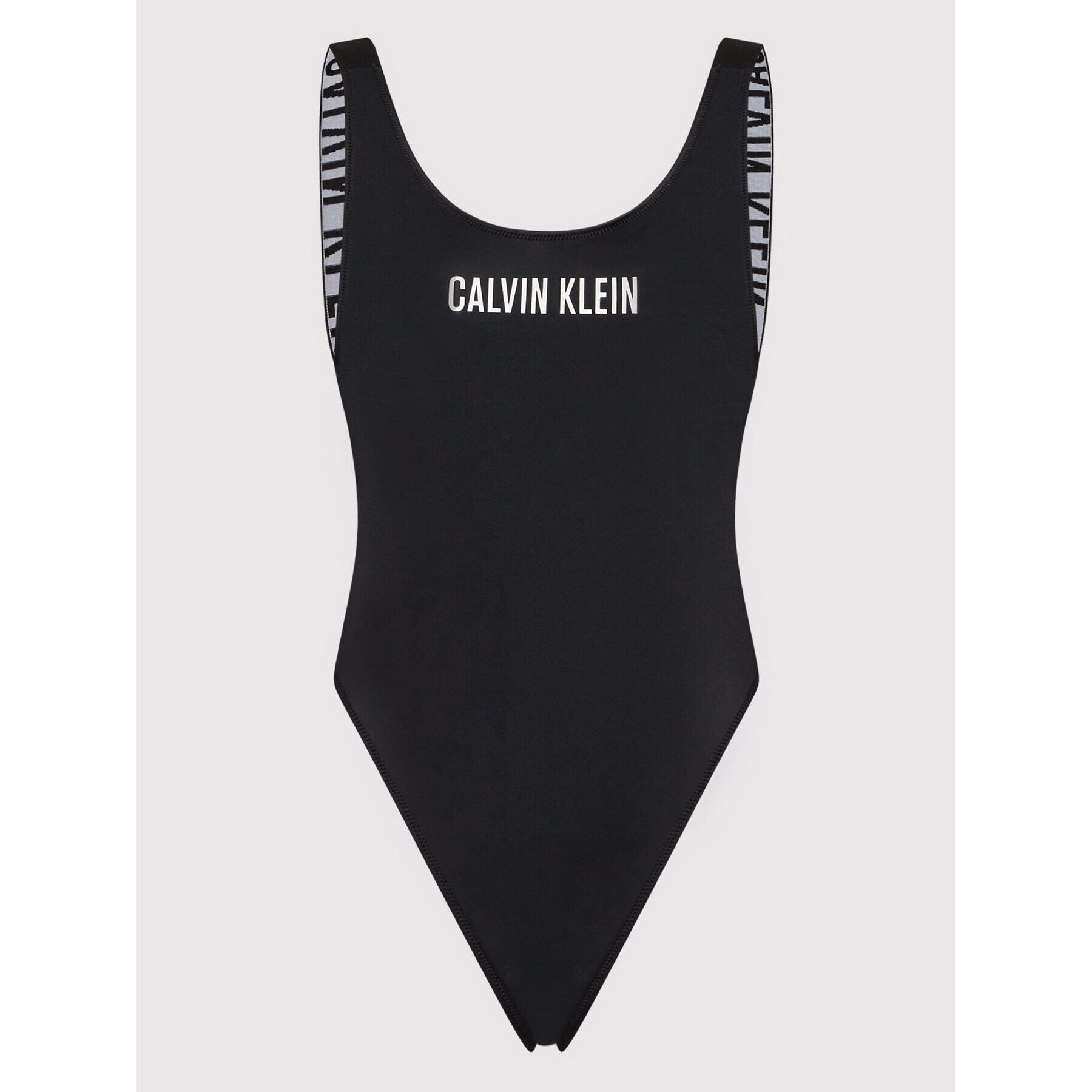 Calvin Klein Swimwear Bikiny Scoop KW0KW01599 Černá - Pepit.cz