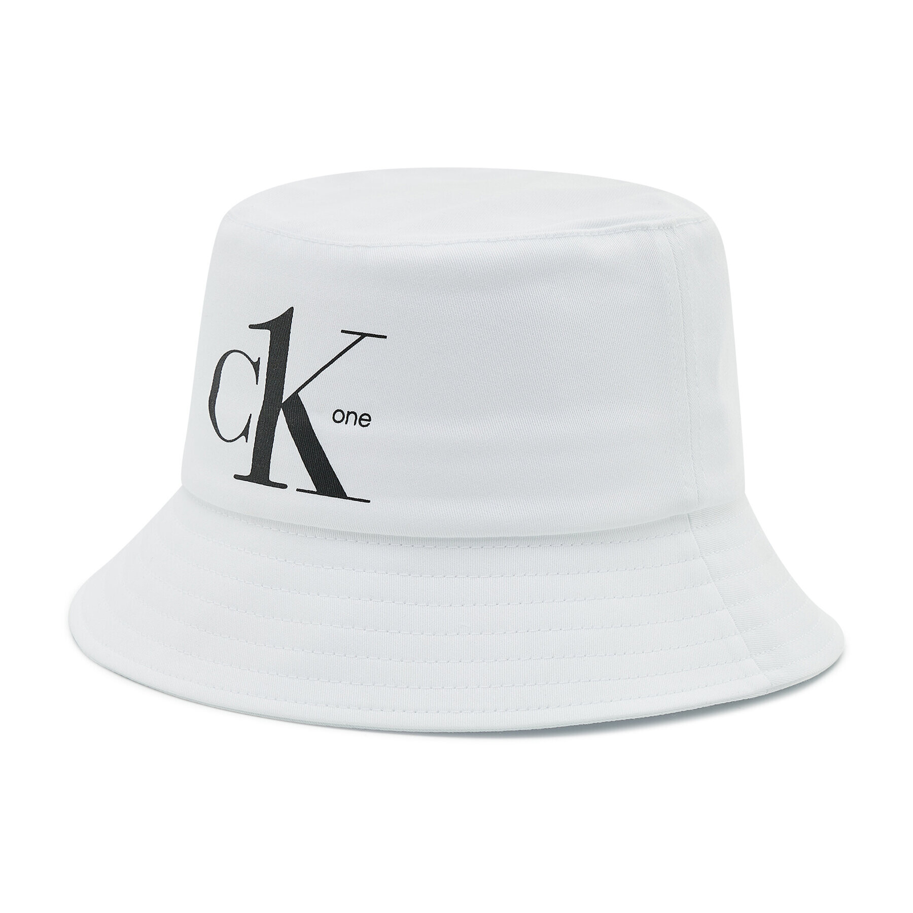 Calvin Klein Swimwear Klobouk Bucket KU0KU00095 Bílá - Pepit.cz