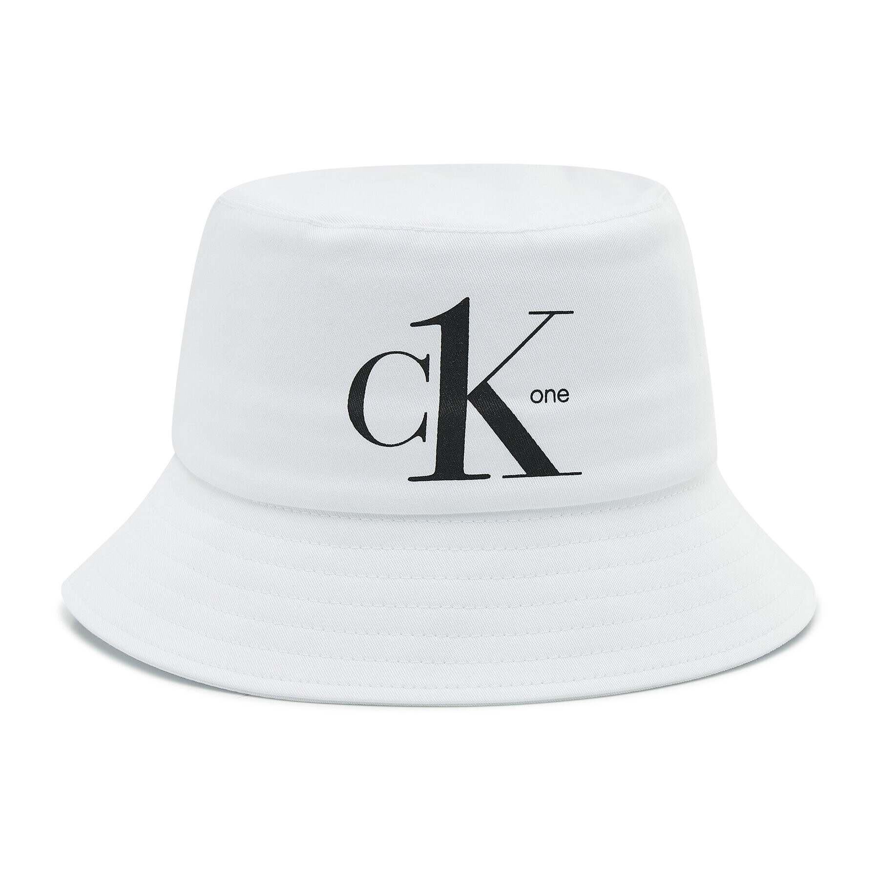 Calvin Klein Swimwear Klobouk Bucket KU0KU00095 Bílá - Pepit.cz