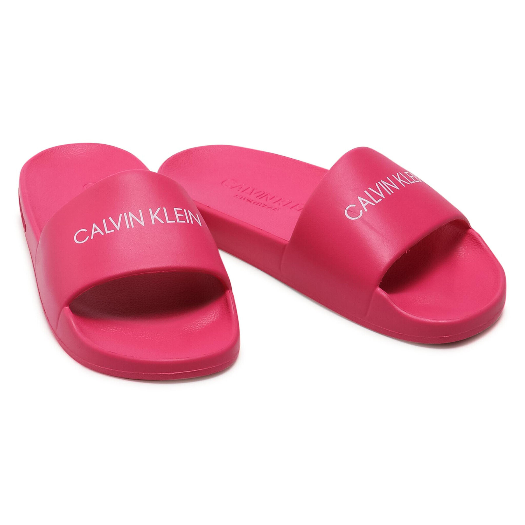 Calvin Klein Swimwear Nazouváky One Mold Slide KK0KK00075 Růžová - Pepit.cz