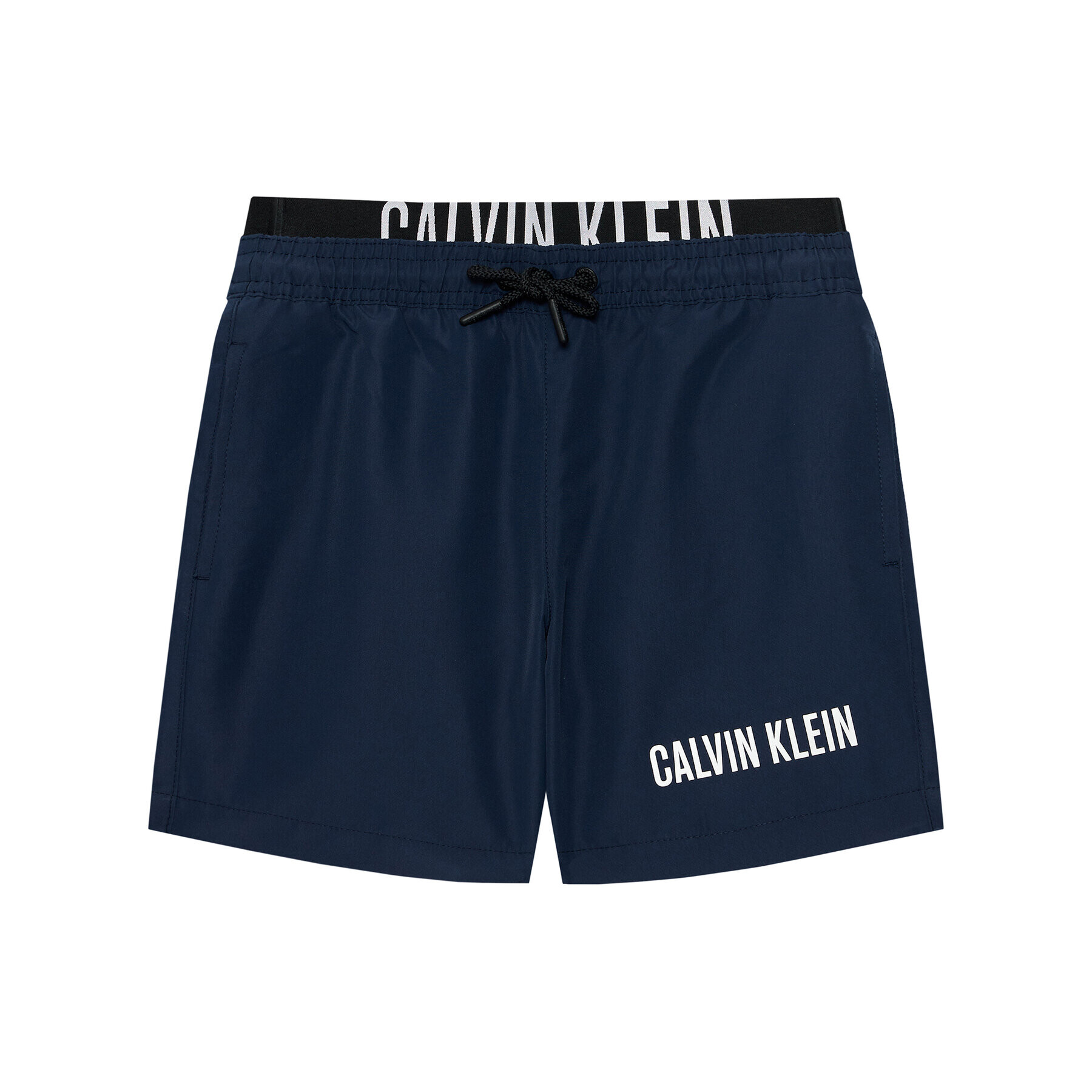 Calvin Klein Swimwear Plavecké šortky Intense Power B70B700302 Tmavomodrá Regular Fit - Pepit.cz