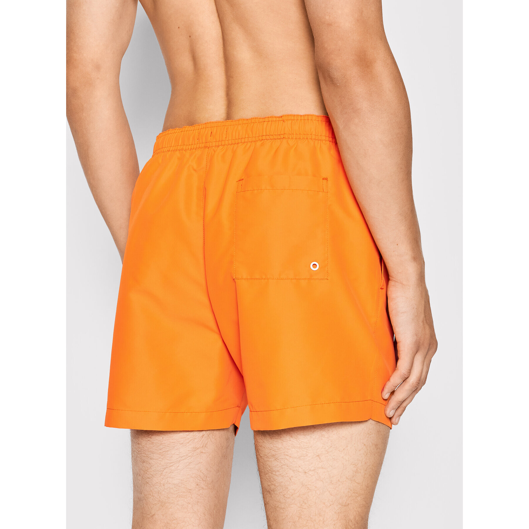 Calvin Klein Swimwear Plavecké šortky Intense Power KM0KM00701 Oranžová Regular Fit - Pepit.cz