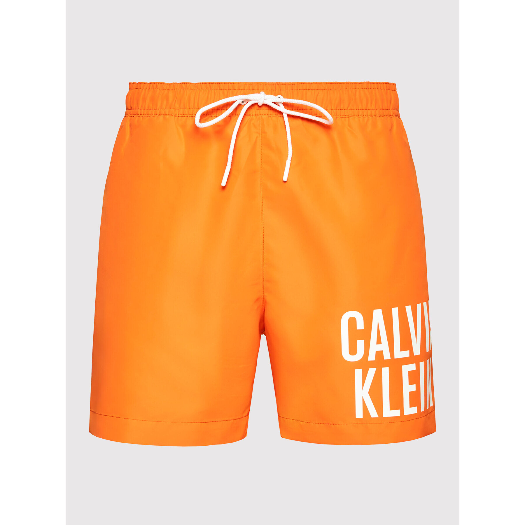 Calvin Klein Swimwear Plavecké šortky Intense Power KM0KM00701 Oranžová Regular Fit - Pepit.cz