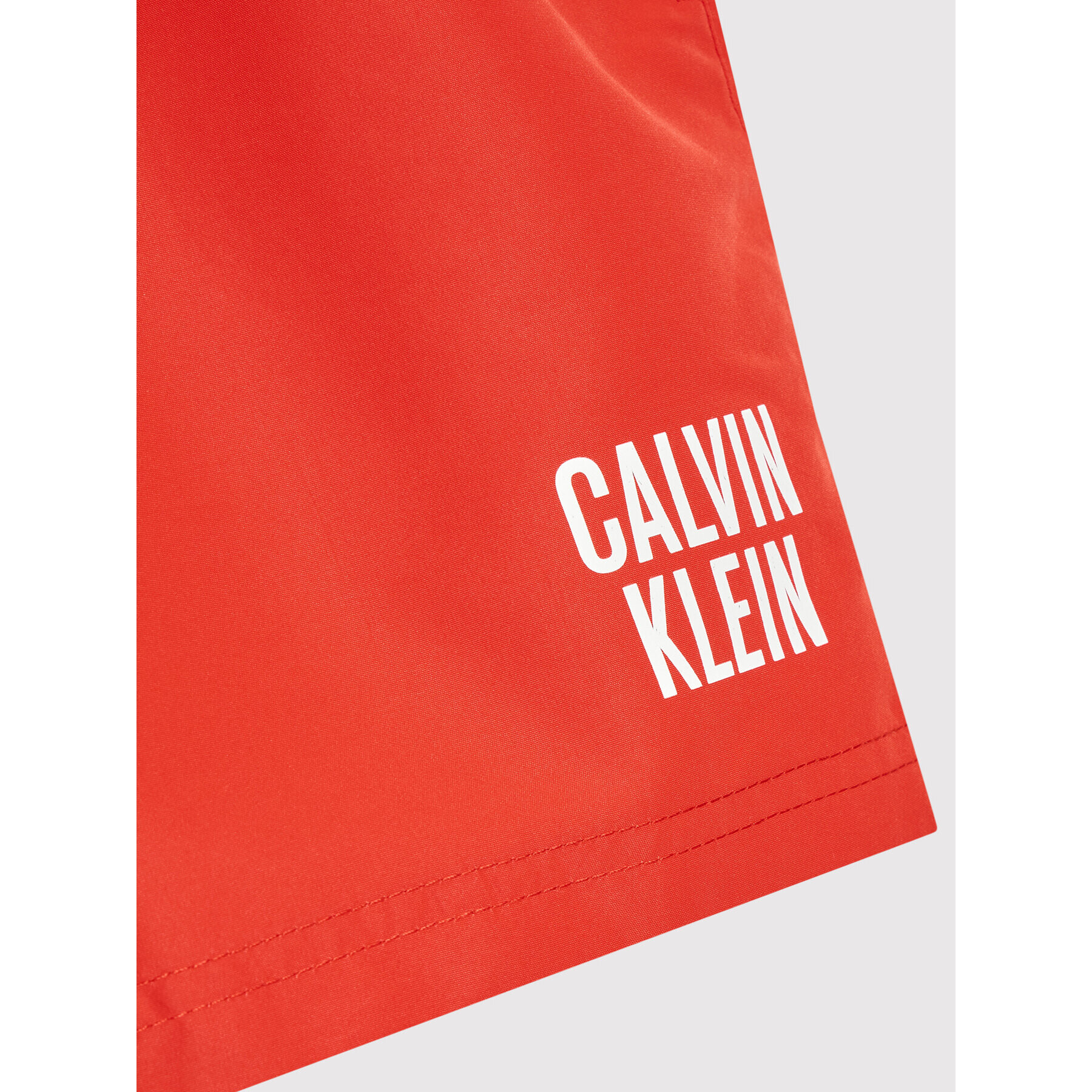 Calvin Klein Swimwear Plavecké šortky Intense Power KV0KV00001 Červená Regular Fit - Pepit.cz