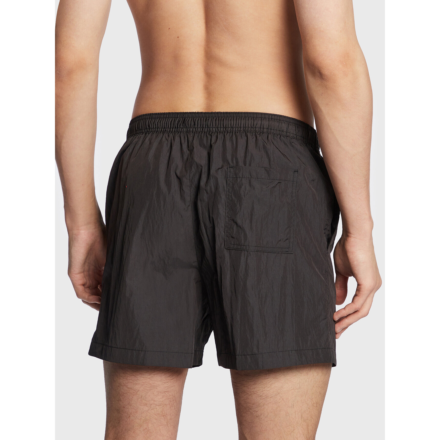 Calvin Klein Swimwear Plavecké šortky KM0KM00819 Černá Regular Fit - Pepit.cz