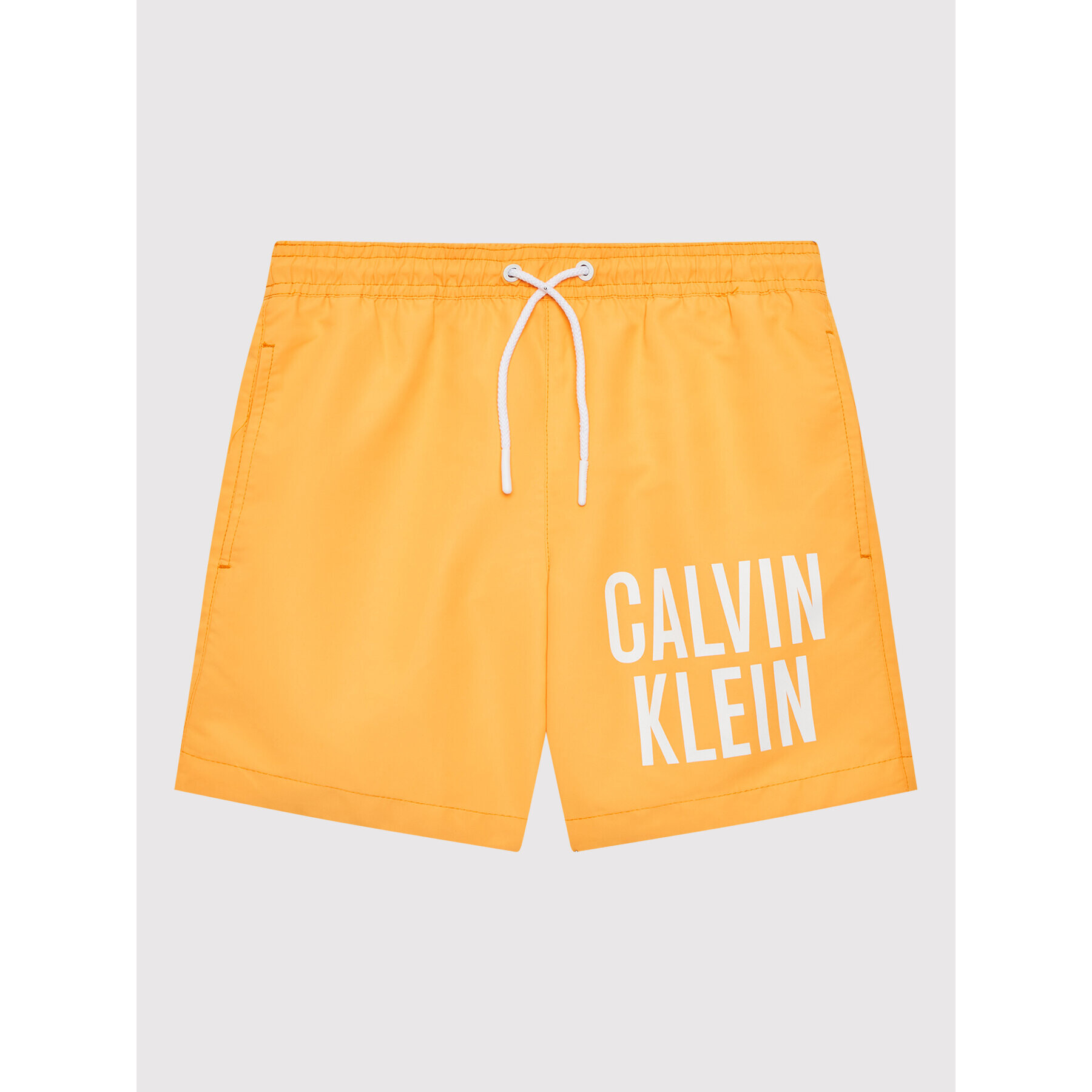 Calvin Klein Swimwear Plavecké šortky KV0KV00006 Oranžová Regular Fit - Pepit.cz