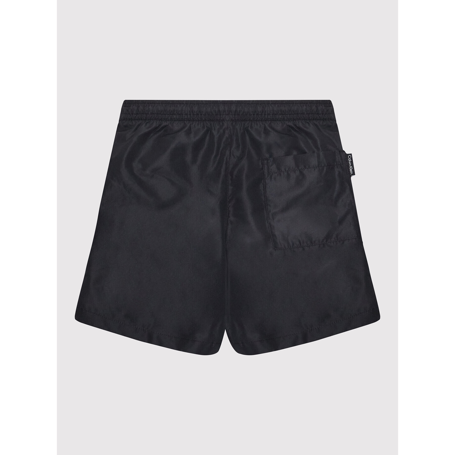 Calvin Klein Swimwear Plavecké šortky Medium Drawstring KV0KV00002 Černá Regular Fit - Pepit.cz