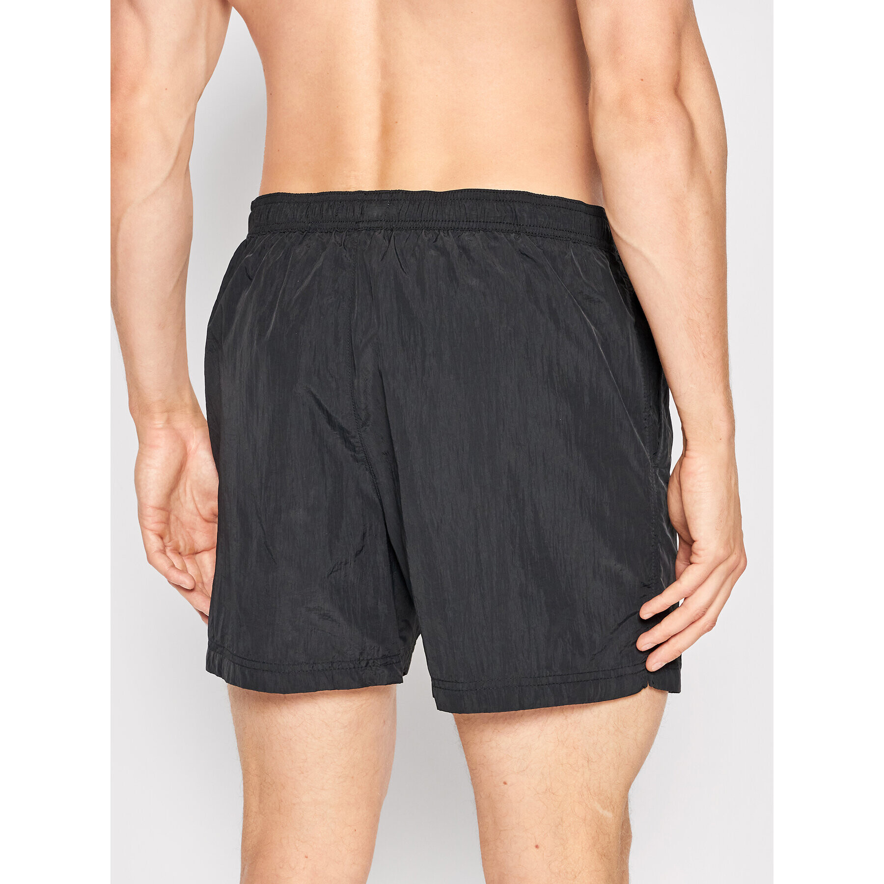 Calvin Klein Swimwear Plavecké šortky Medium KM0KM00712 Černá Regular Fit - Pepit.cz