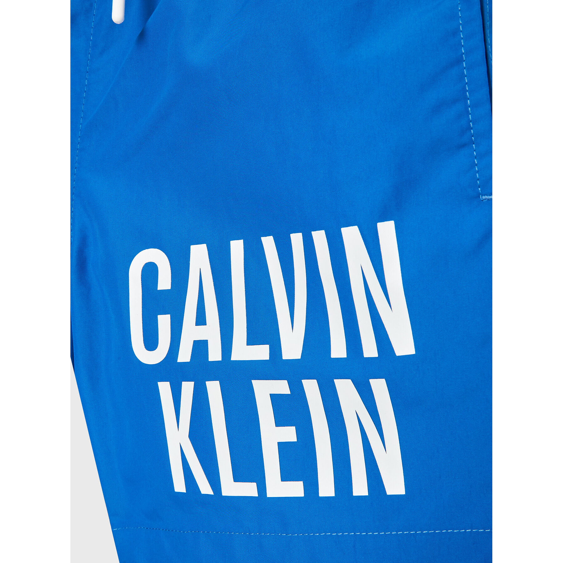 Calvin Klein Swimwear Plavecké šortky Medium KV0KV00021 Modrá Regular Fit - Pepit.cz