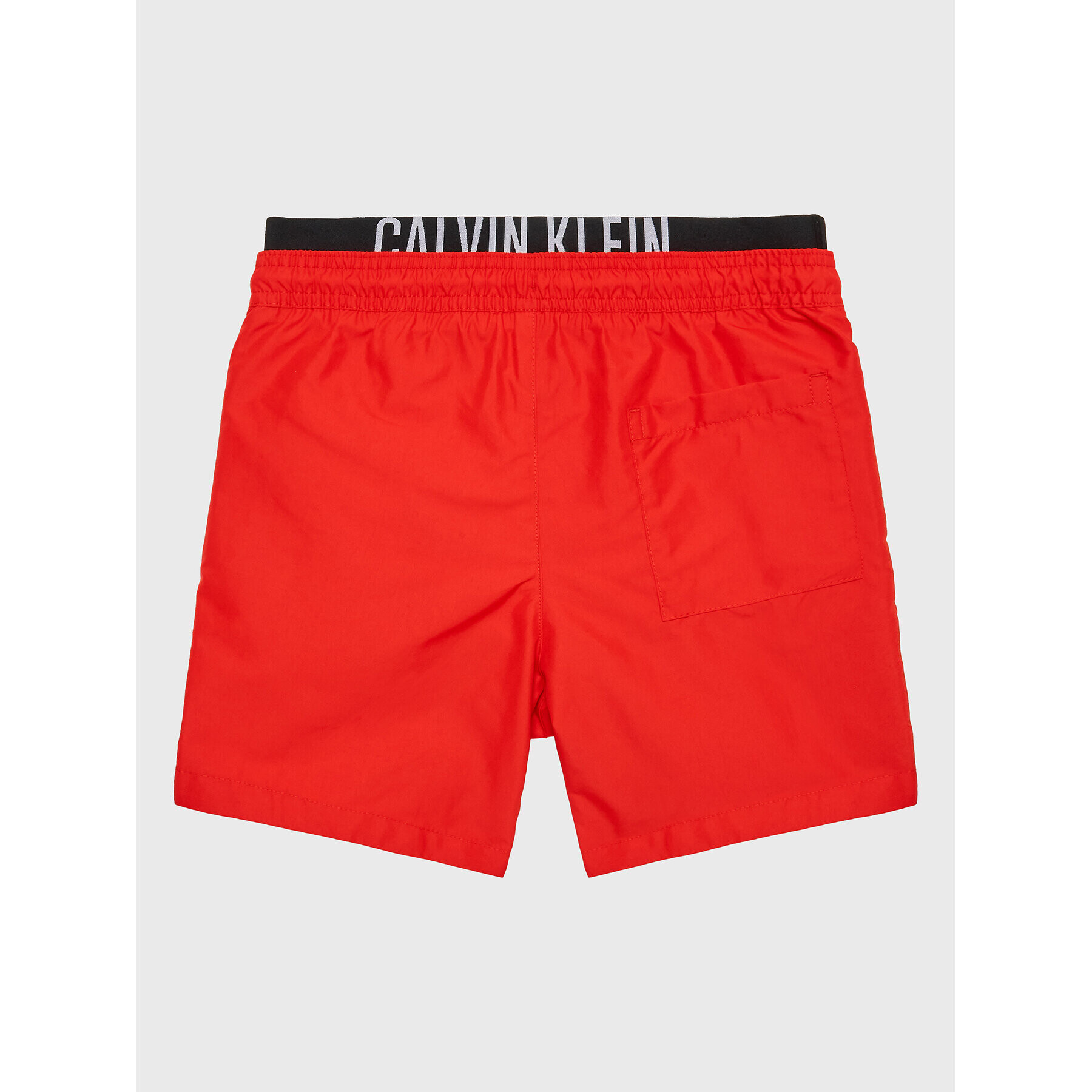 Calvin Klein Swimwear Plavecké šortky Medium KV0KV00022 Červená Regular Fit - Pepit.cz