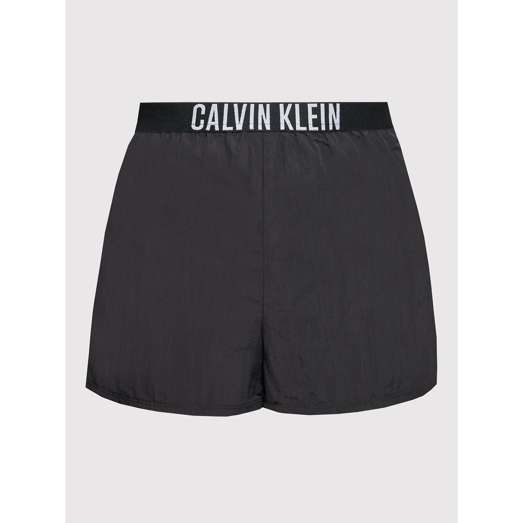 Calvin Klein Swimwear Plážové šortky KW0KW01777 Černá Regular Fit - Pepit.cz