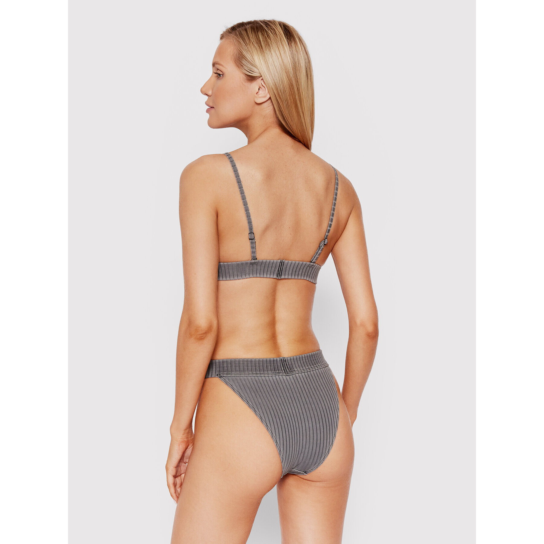 Calvin Klein Swimwear Spodní část bikin Cheeky KW0KW01718 Šedá - Pepit.cz