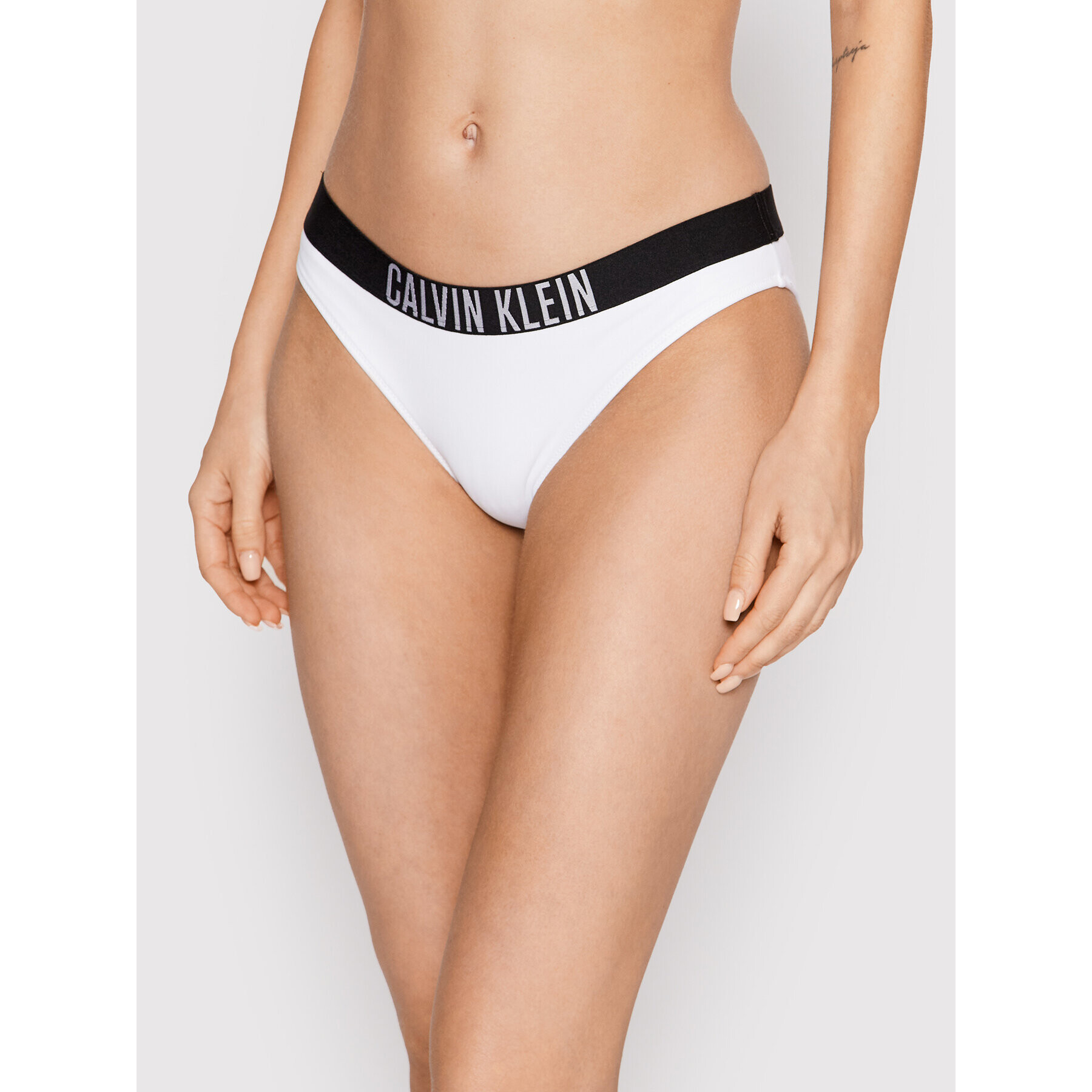 Calvin Klein Swimwear Spodní část bikin Classic KW0KW01859 Bílá - Pepit.cz