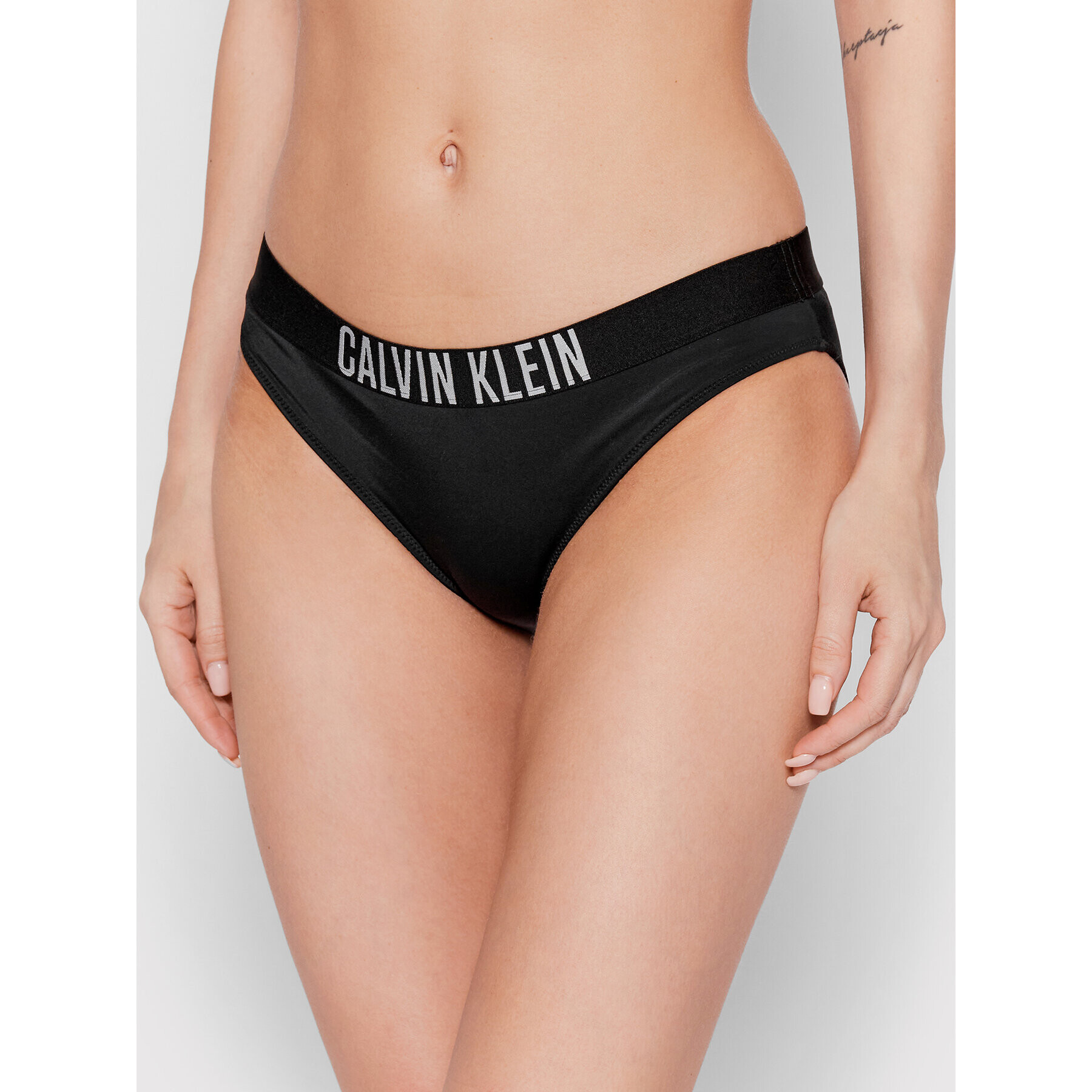 Calvin Klein Swimwear Spodní část bikin Intense Power KW0KW01859 Černá - Pepit.cz