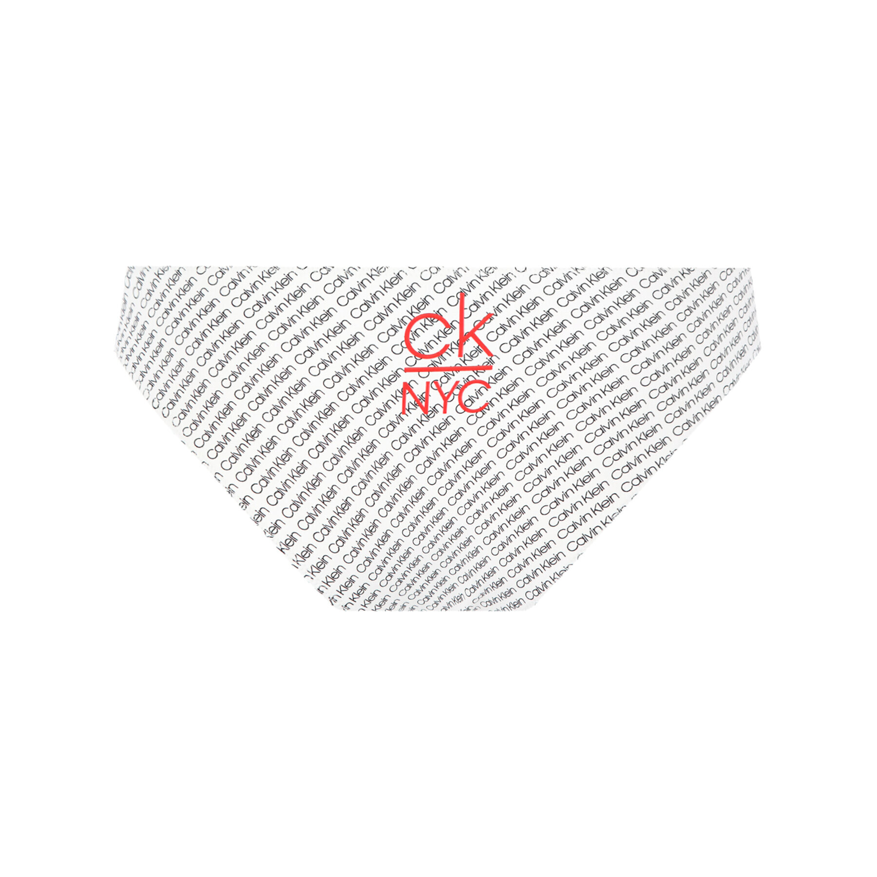 Calvin Klein Swimwear Spodní část bikin KW0KW01040 Bílá - Pepit.cz