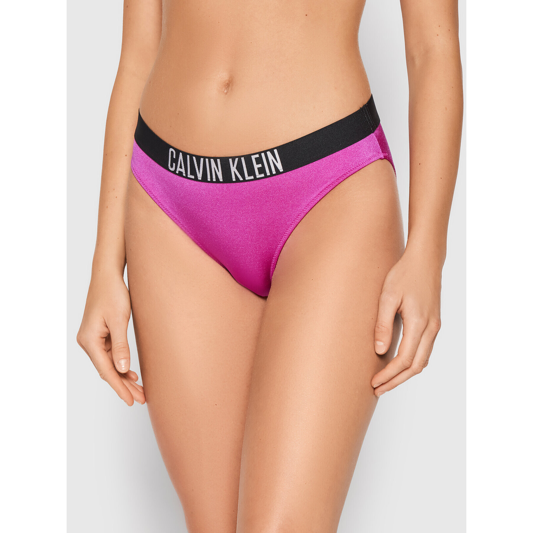 Calvin Klein Swimwear Spodní část bikin KW0KW01463 Růžová - Pepit.cz